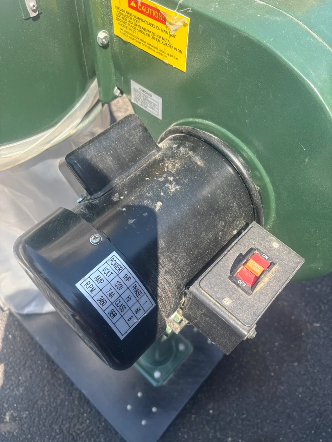 Craftex Dust Collector - photo 2