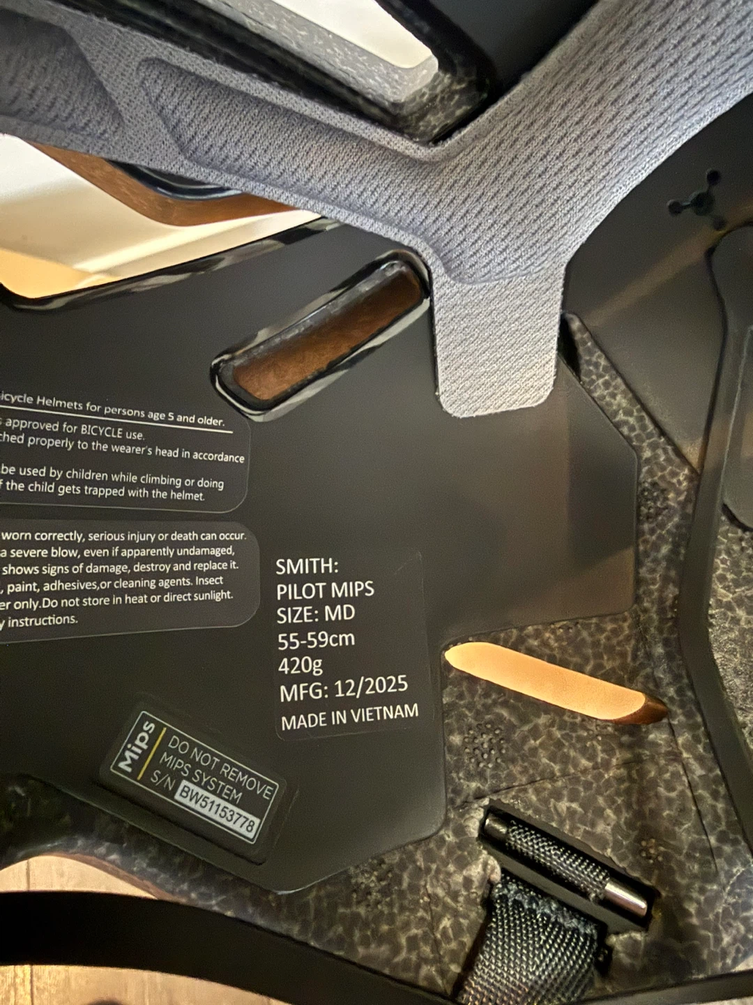 Smith Pilot MIPS Bike Helmet - Size MD - photo 5