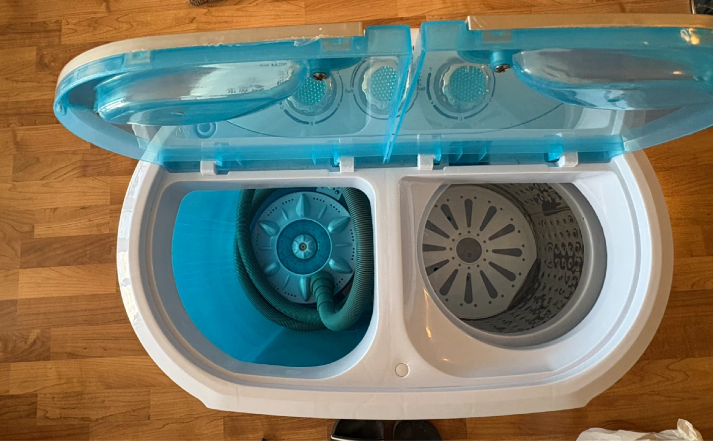 Mini Portable Twin Tub Washing Machine - photo 2