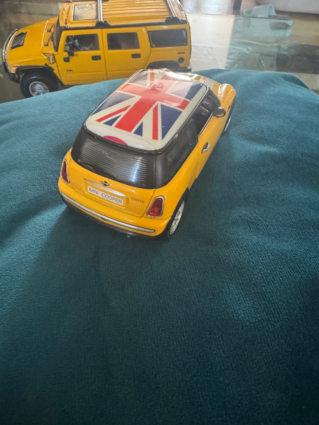 Yellow Mini Cooper Toy Car - photo 3