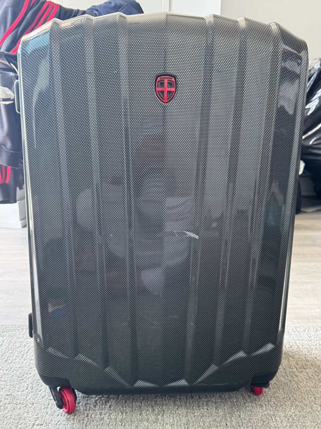 Hardside Luggage Medium Carry On Lock Expandable Baggage - photo 2