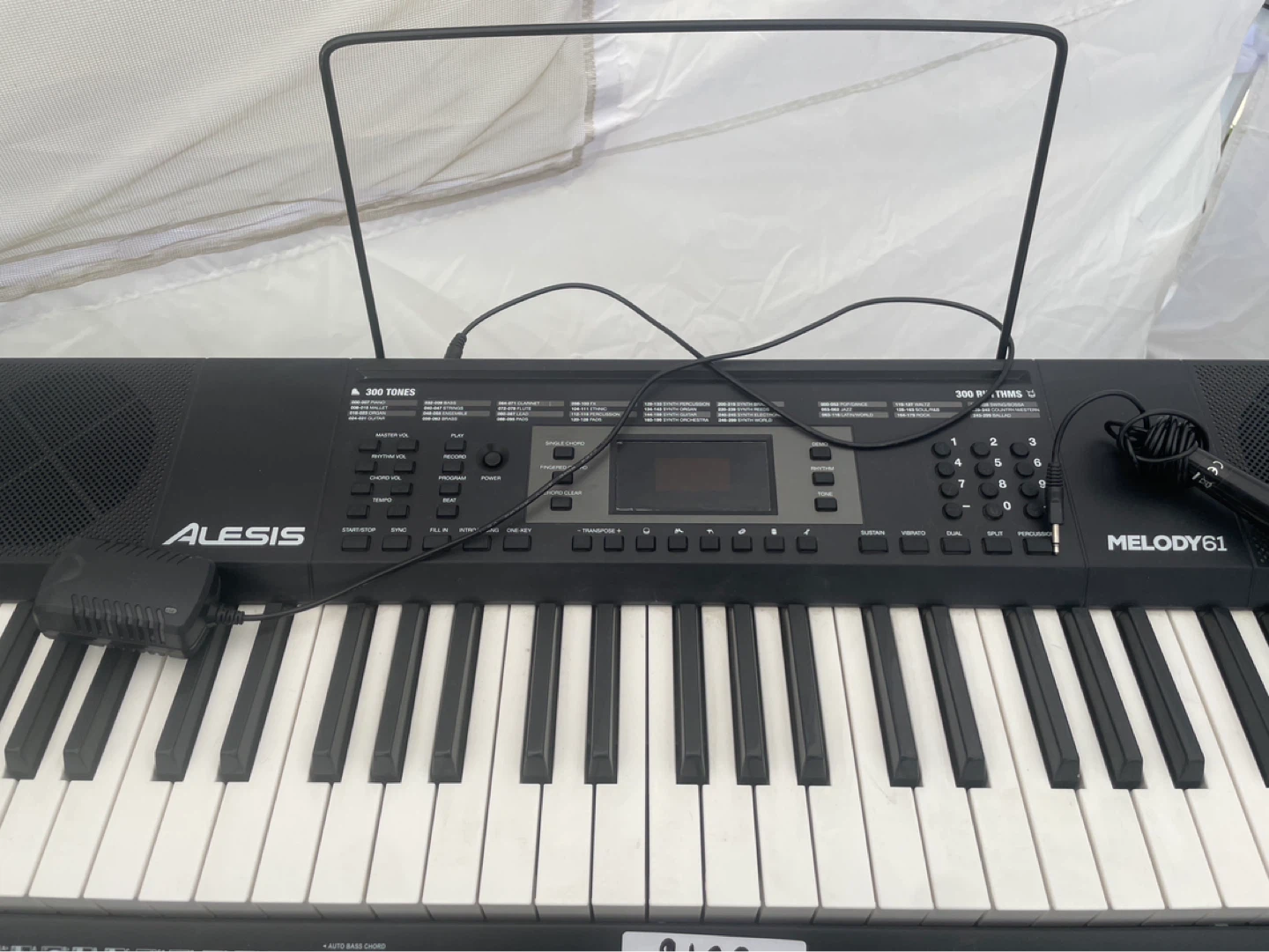 Alesis Melody 61 Keyboard with Microphone and Stand - photo 2