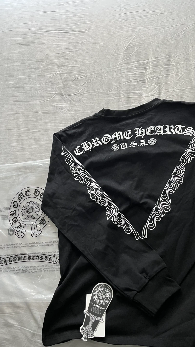 Chrome Hearts Long Sleeve Shirt Black USA - photo 4