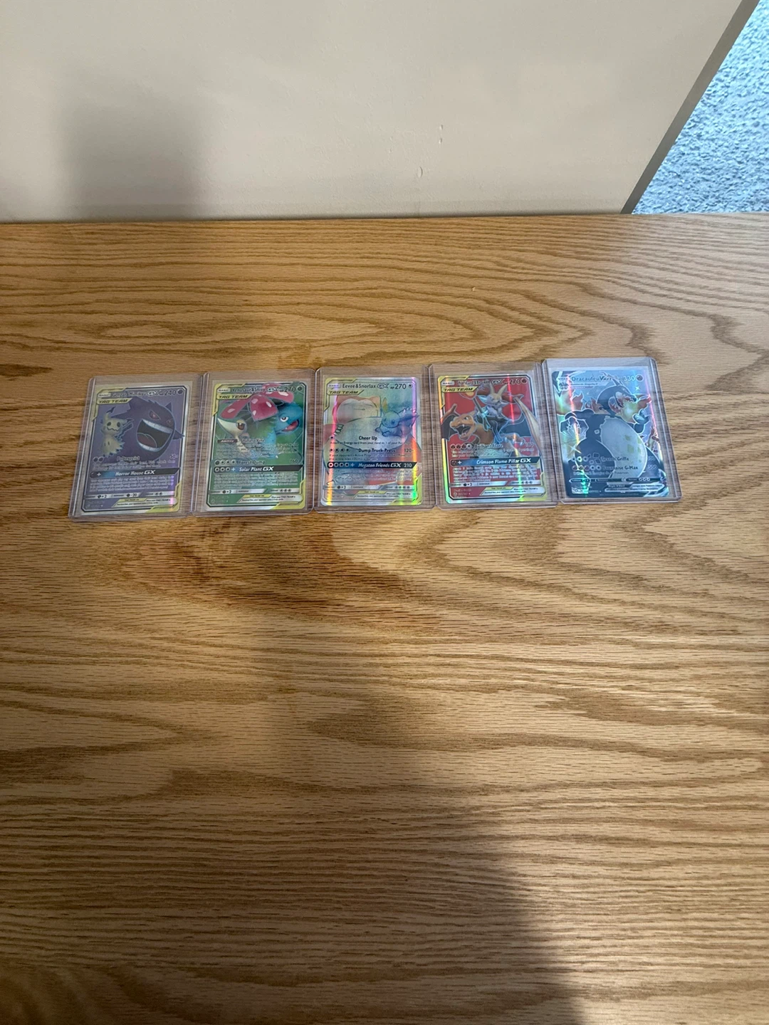 Trading Pokémon cards