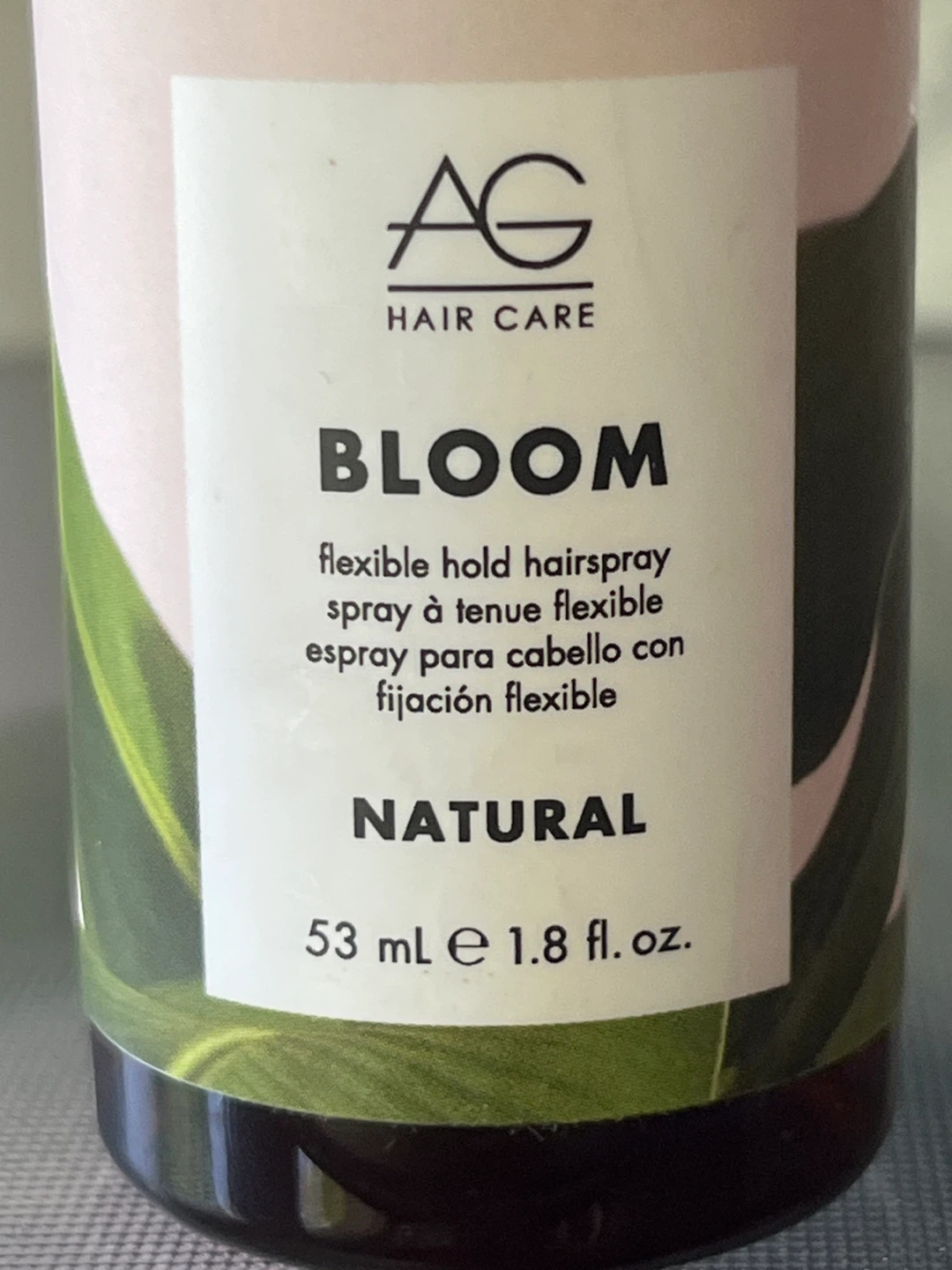 AG Hair Care Bloom Flexible Hold Hairspray Natural 53ml