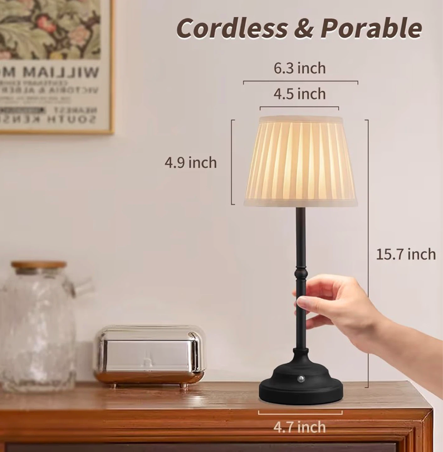 New Set of 2 Cordless - photo 3
