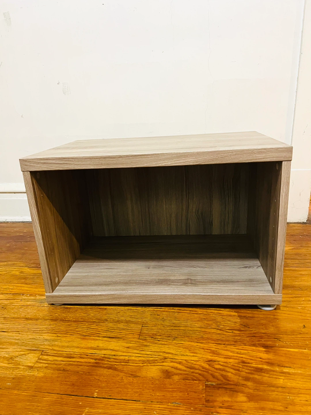 Wood Grain Cube Storage Shelf