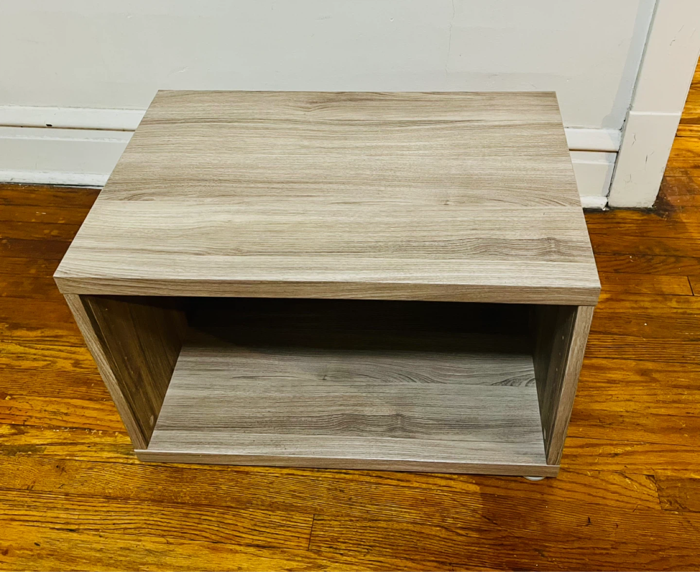 Wood Grain Cube Storage Shelf - photo 2