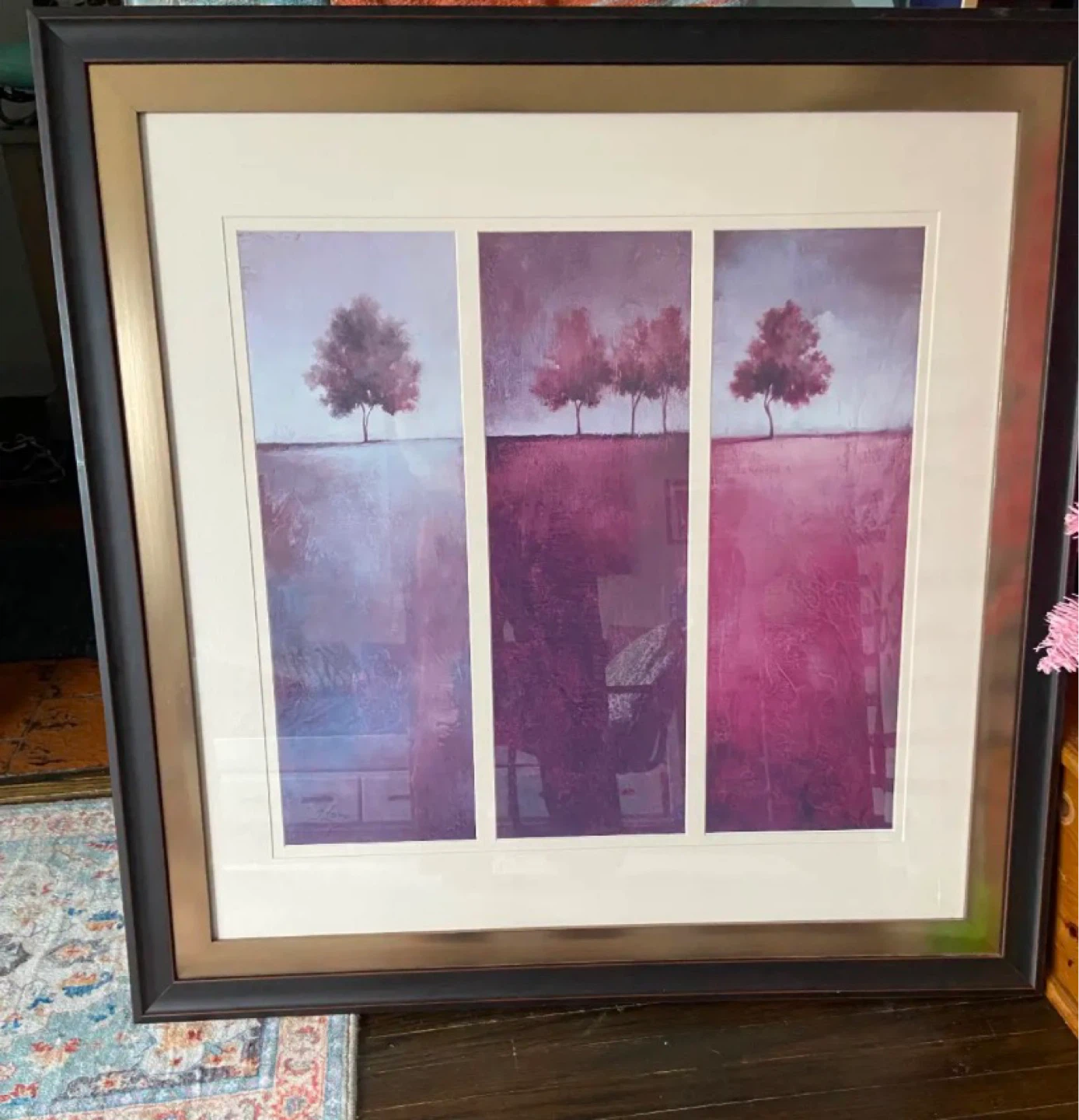 Bowring Triptych Tree Art Print