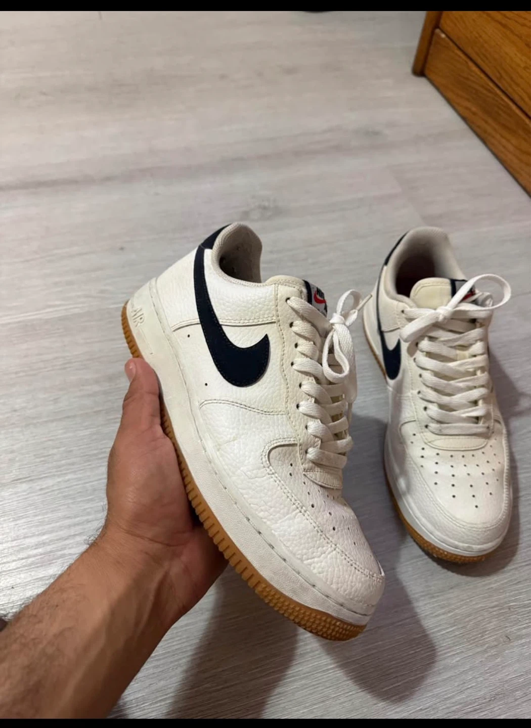 Nike Air Force 1 Low White Gum Sneakers