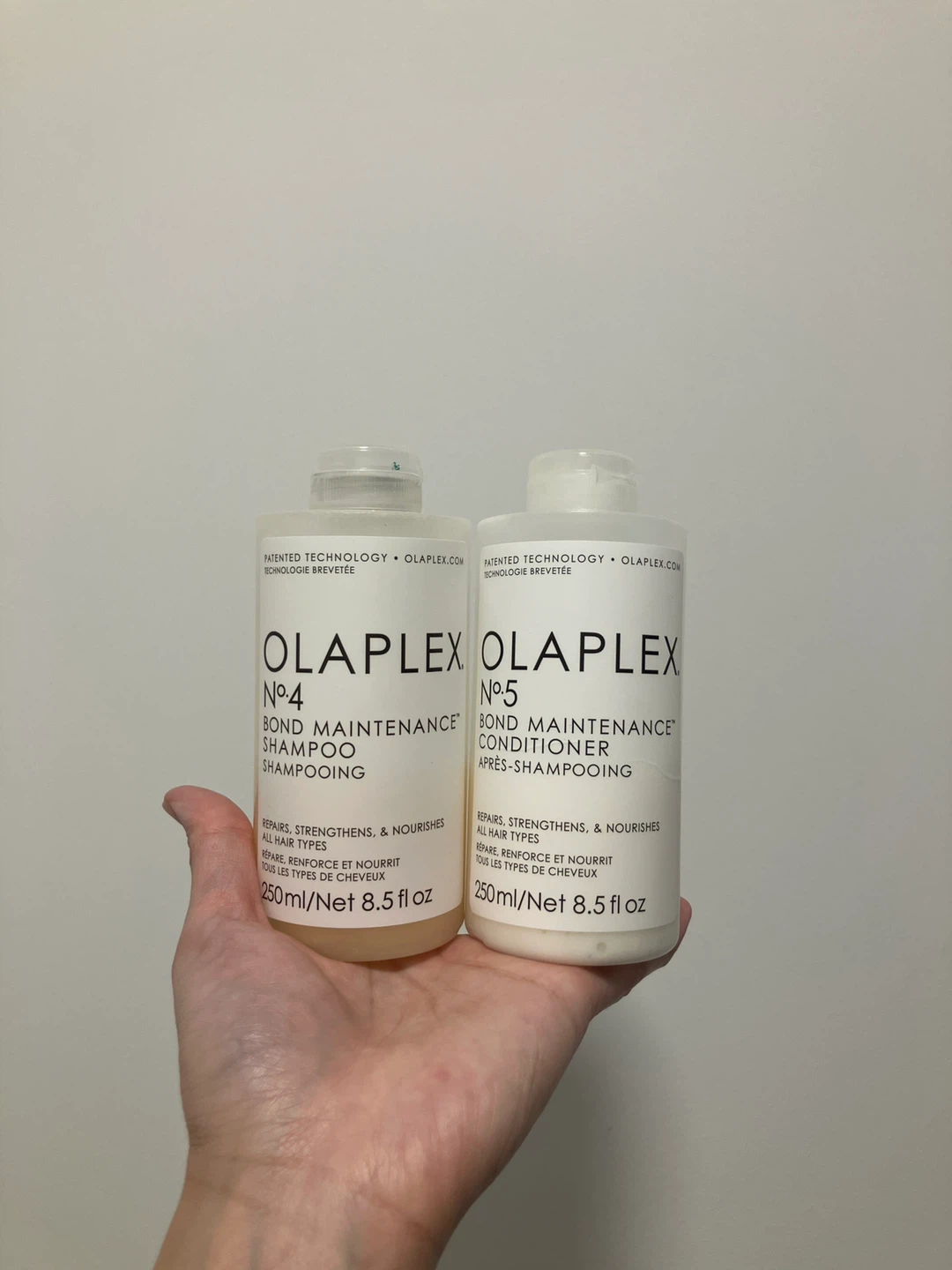 Olaplex No.4 & No.5 Bond Maintenance Shampoo & Conditioner Set