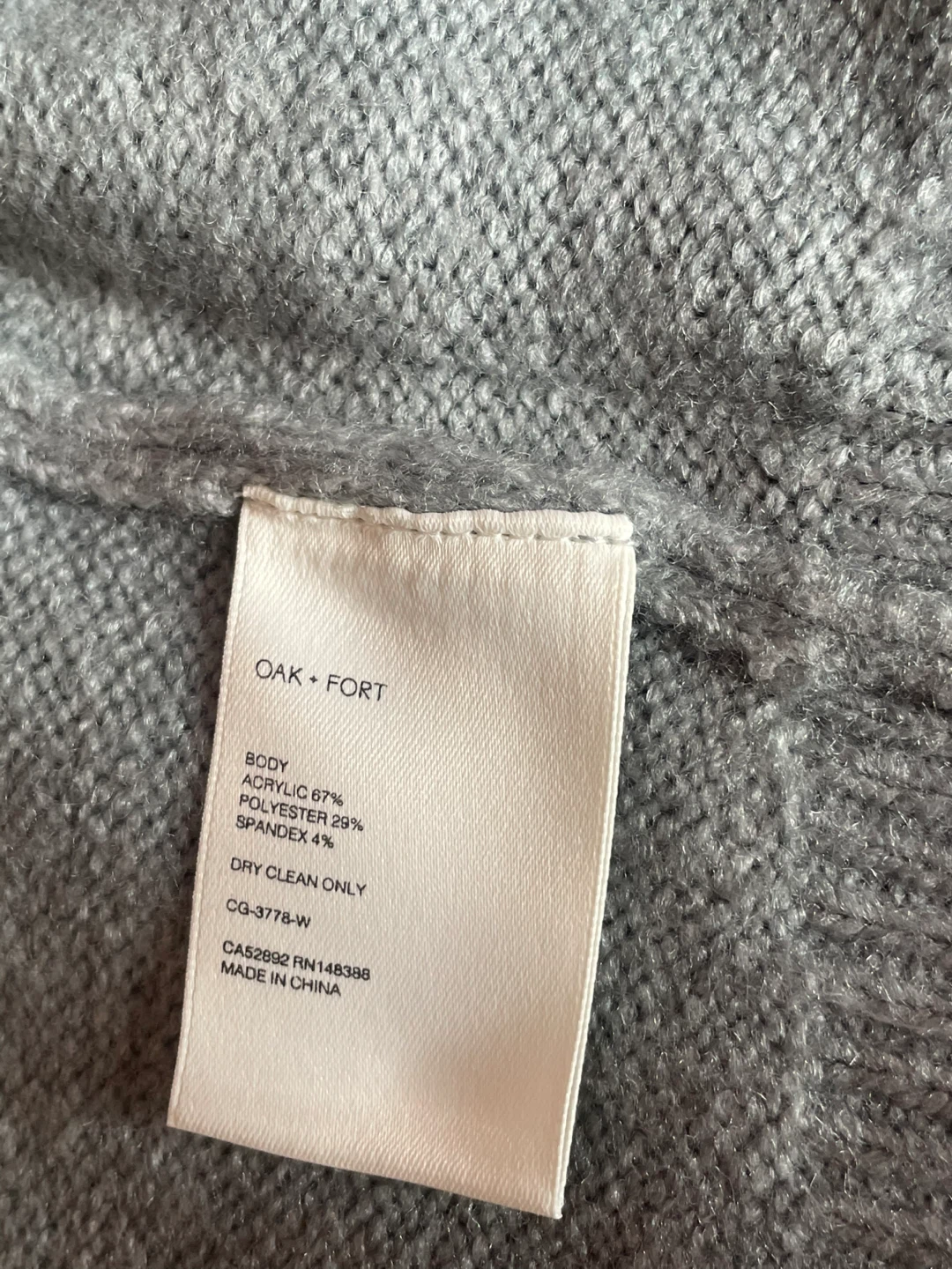 Oak + Fort Cropped Cardigan - photo 4