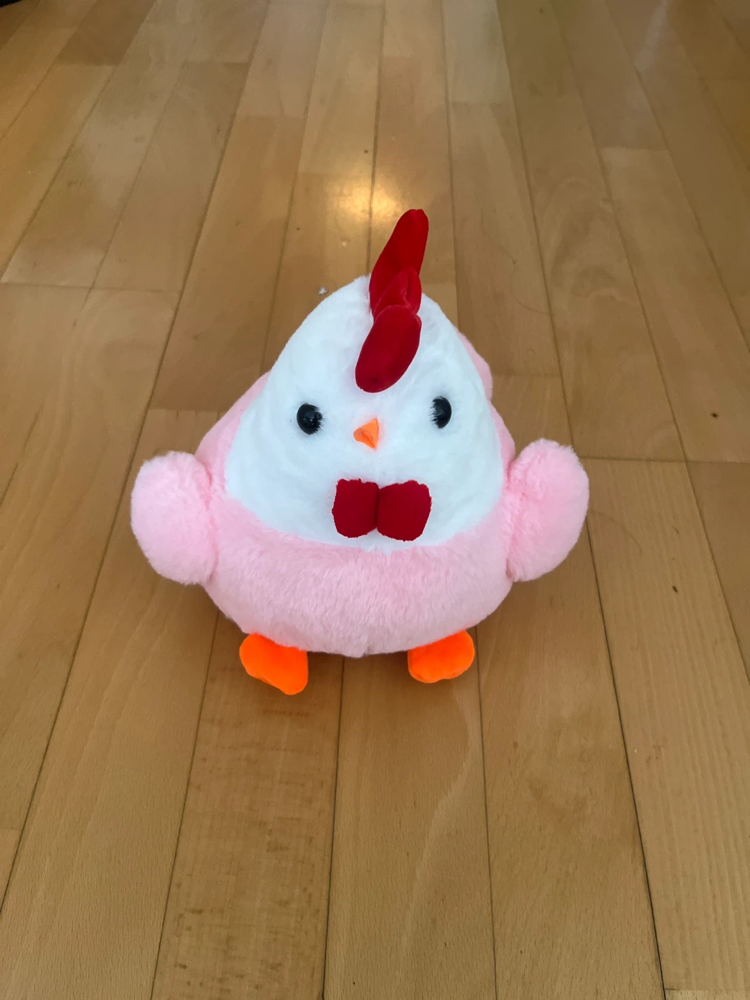 Cute Pink Chicken Plush Toy
