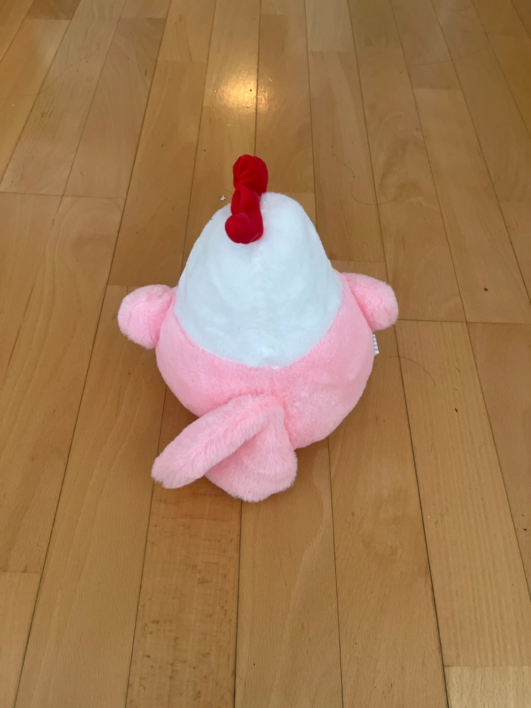 Cute Pink Chicken Plush Toy - photo 2