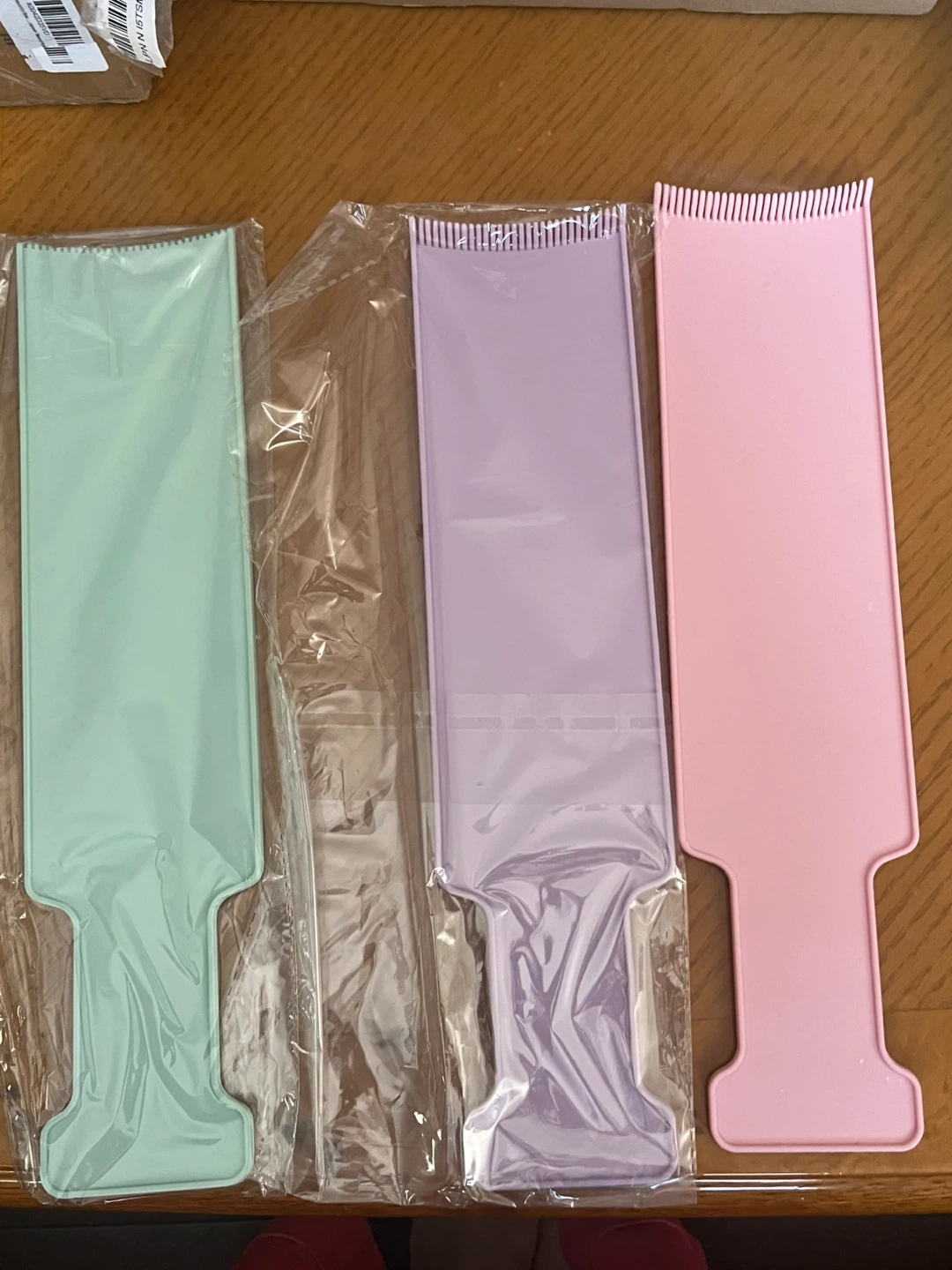 3pcs Hair Dye Balayage Board Comb Set - photo 4