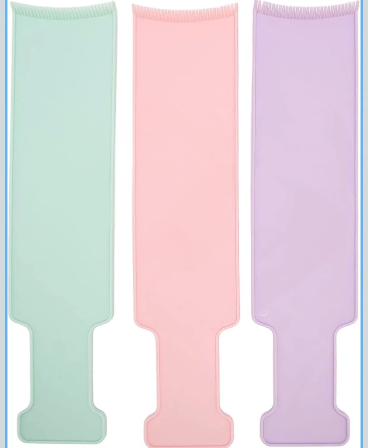 3pcs Hair Dye Balayage Board Comb Set - photo 5