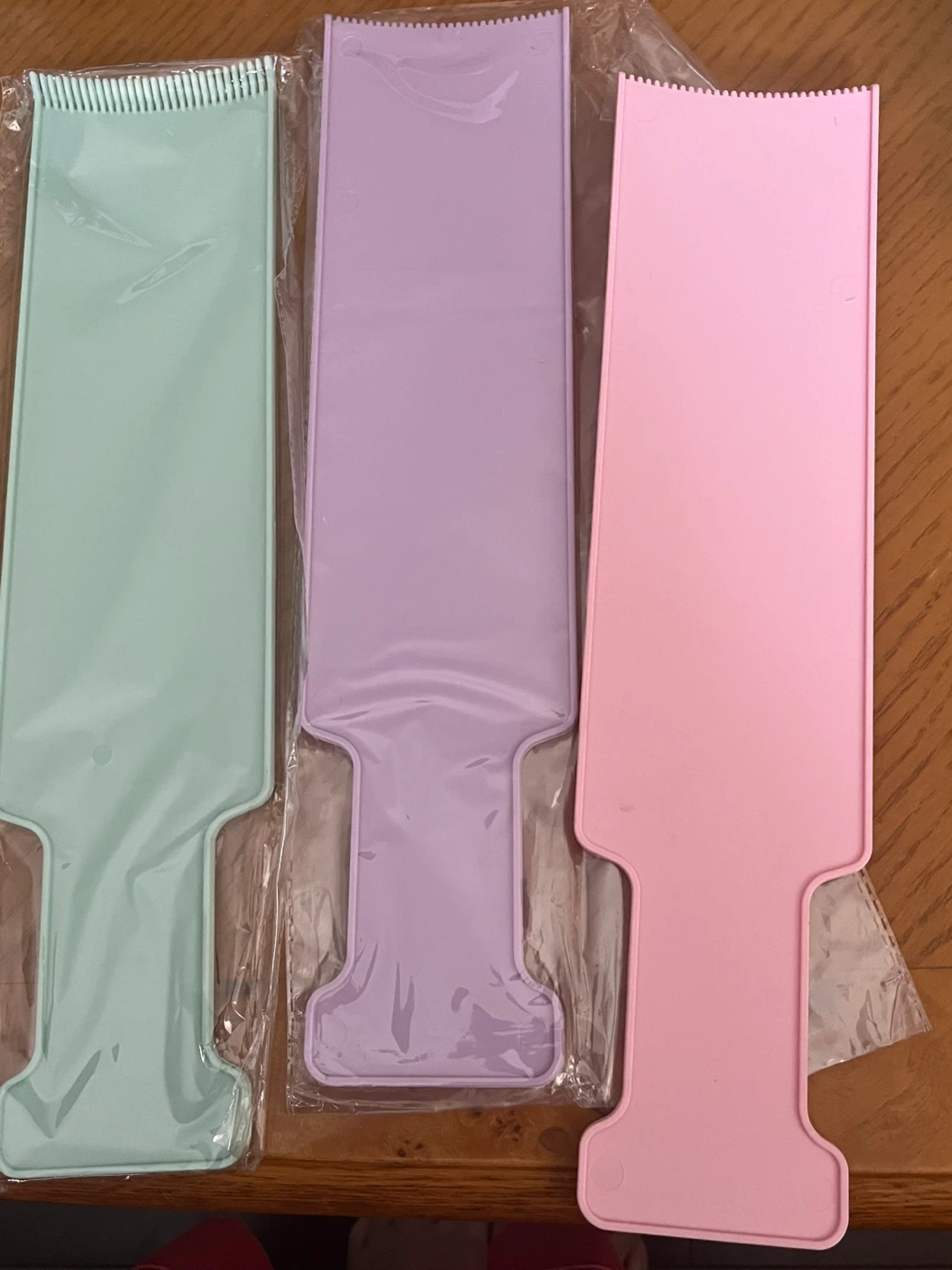 3pcs Hair Dye Balayage Board Comb Set - photo 2