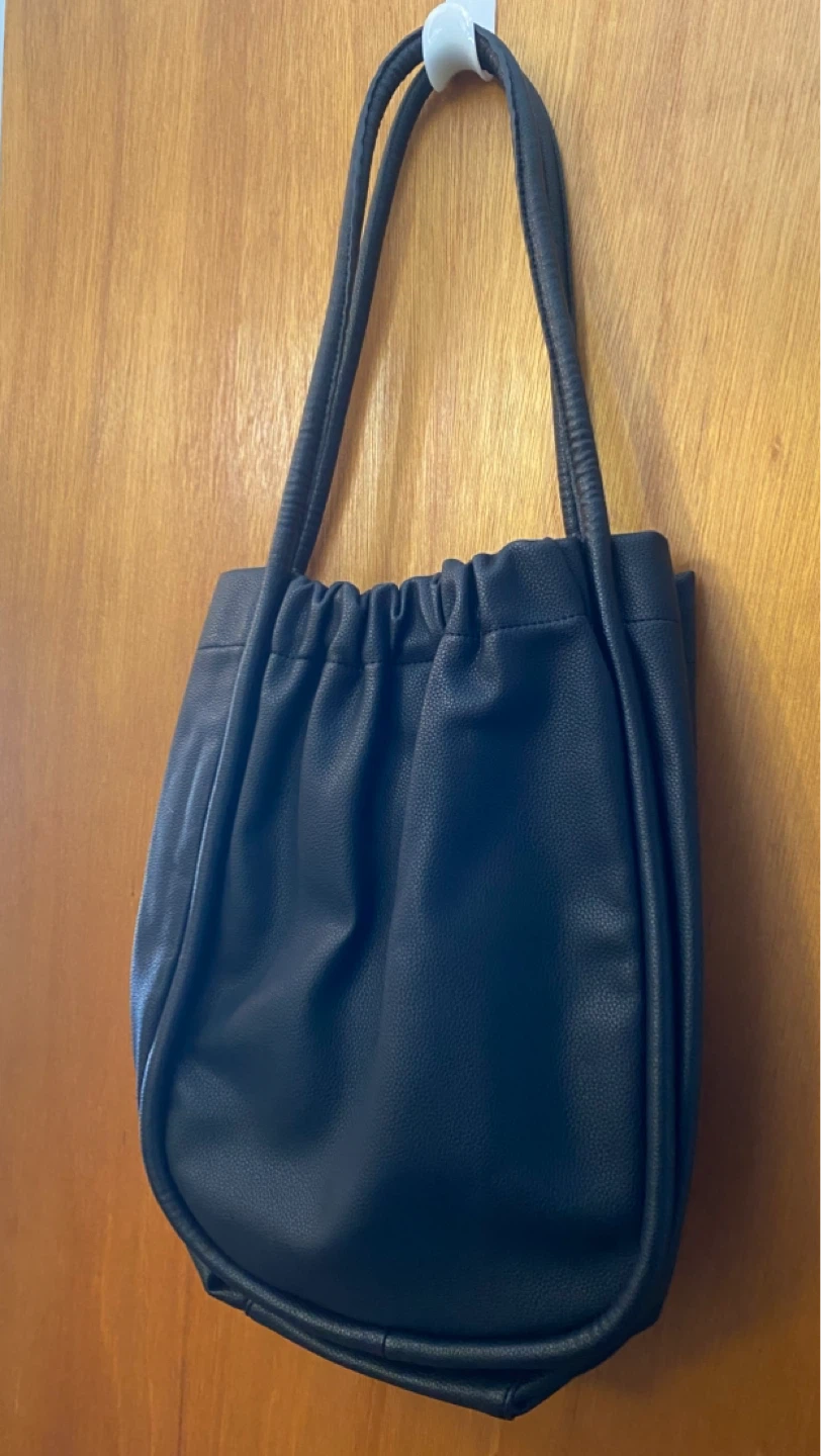 BNWT Oak + Fort Black Vegan Tote Bag