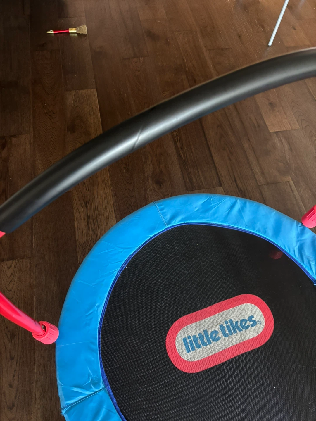 Little Tikes Blue and Red Indoor Trampoline with Handle - photo 4