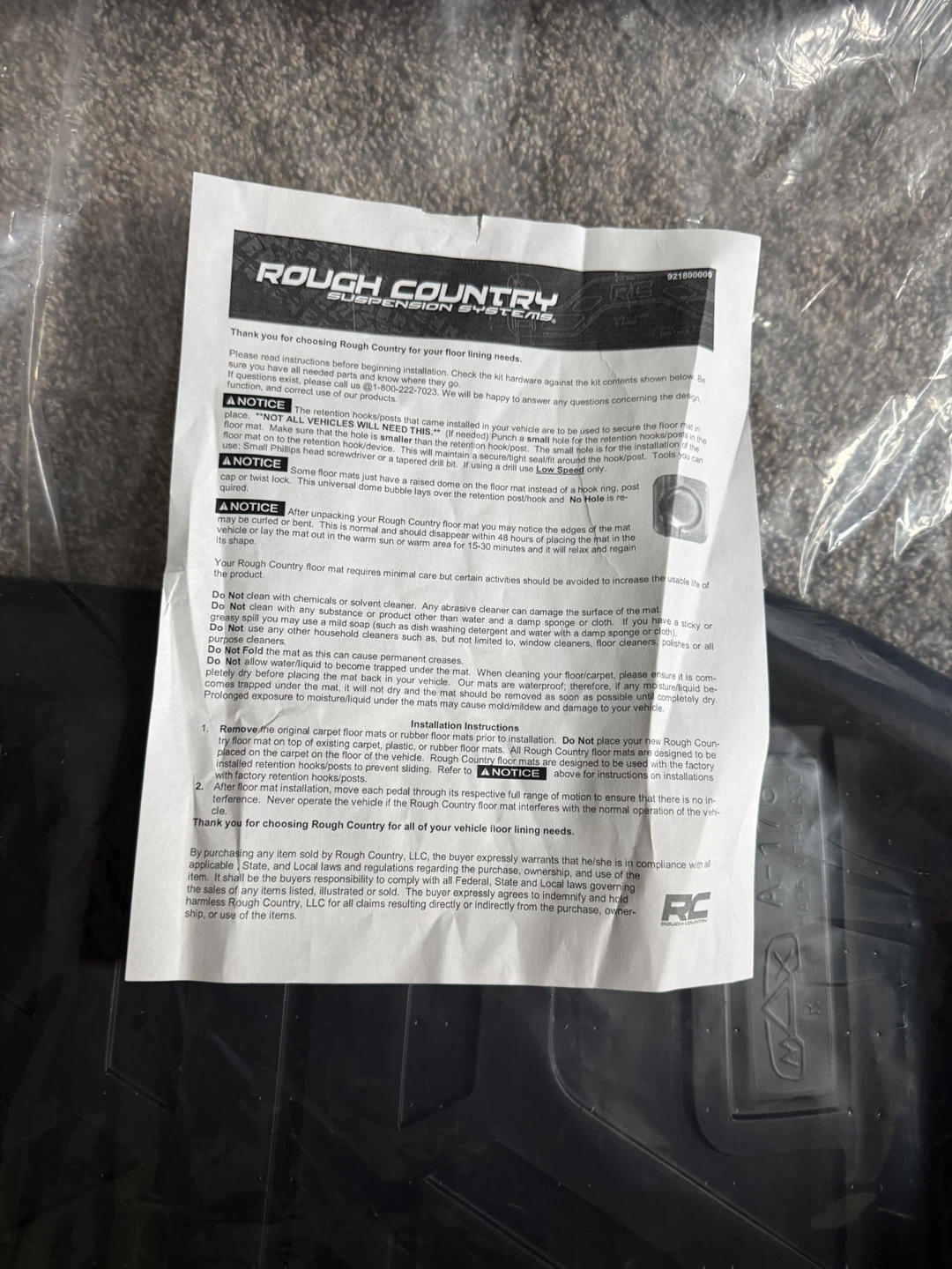 FORD F-250/350 SUPER DUTY CREW CAB FRONT FLOOR Liners 99-07 - photo 4