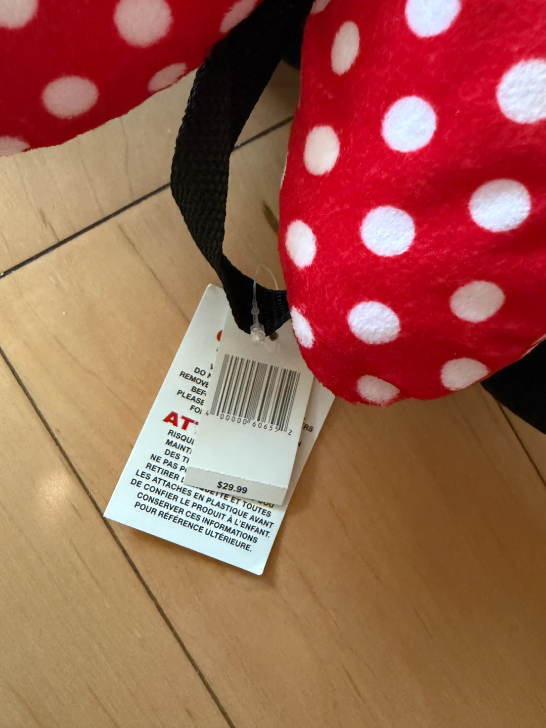 Minnie Mouse Plush Backpack - photo 3