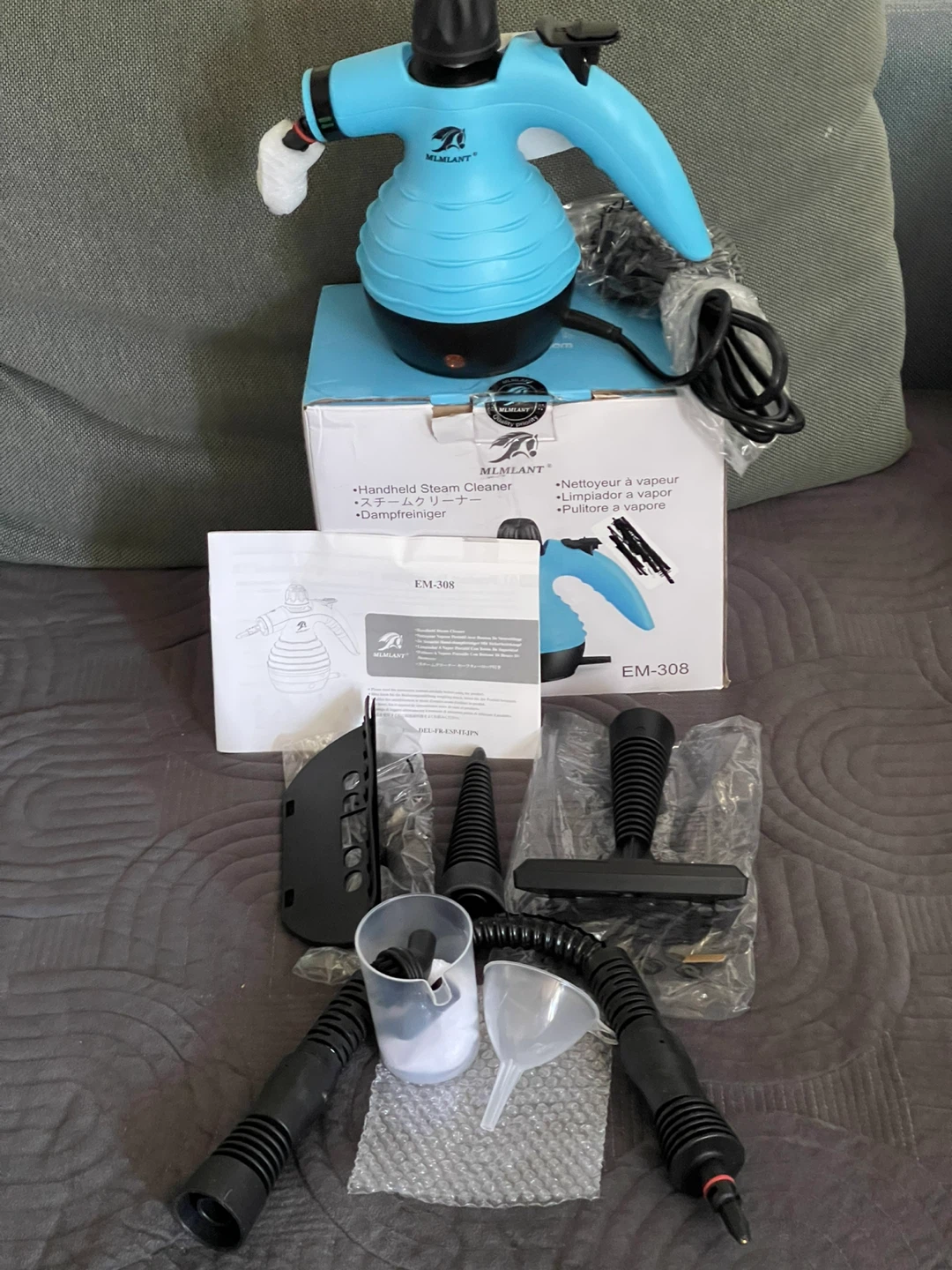 MLMLANT EM-308 Handheld Steam Cleaner - photo 2