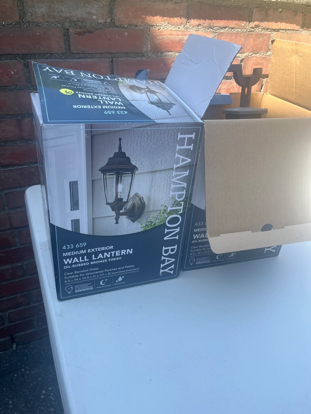 Hampton Bay Medium Exterior Wall Lantern