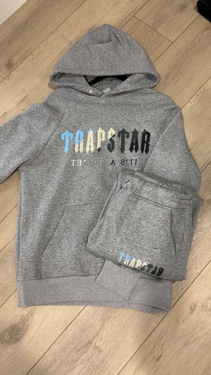 Trapstar Grey Hoodie and Joggers Set