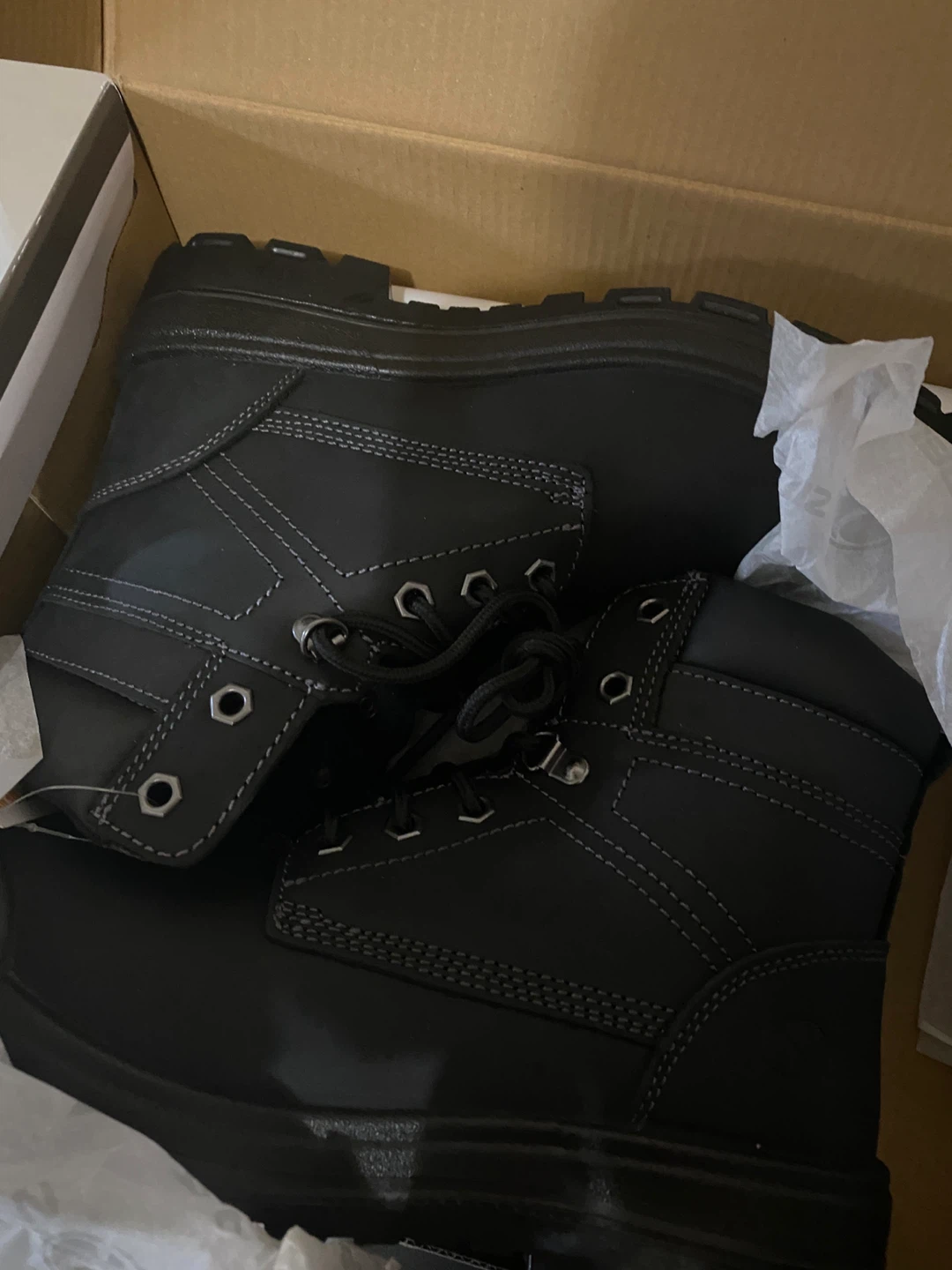 SideWinder Kyler 2.0 Black Work Boots