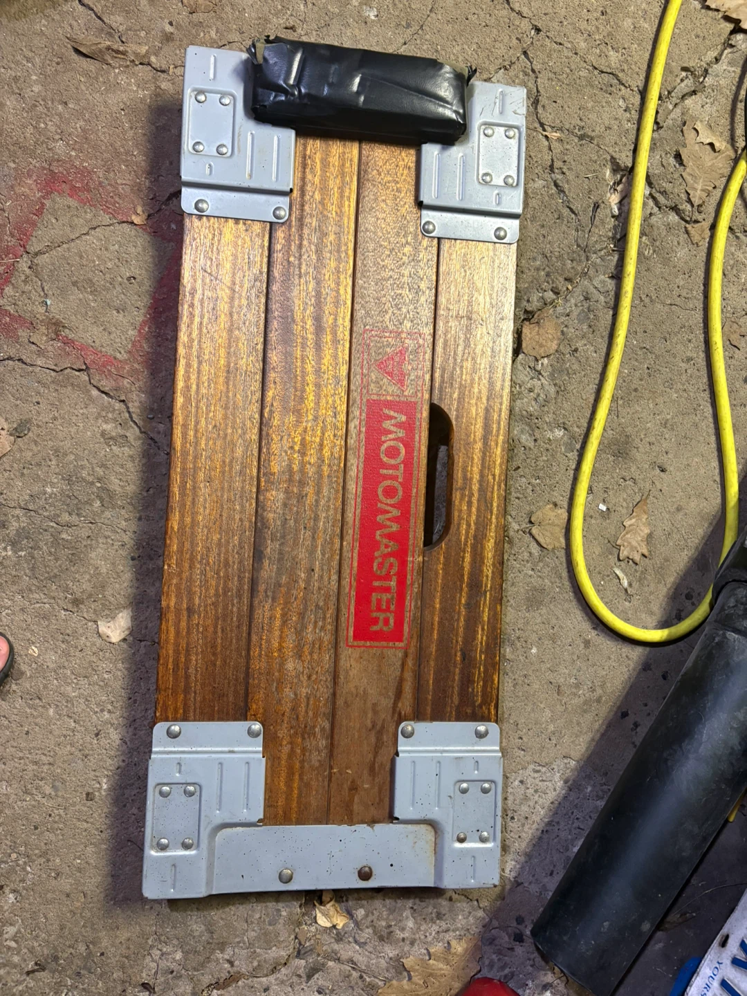 Vintage Motomaster Wooden creeper - photo 2