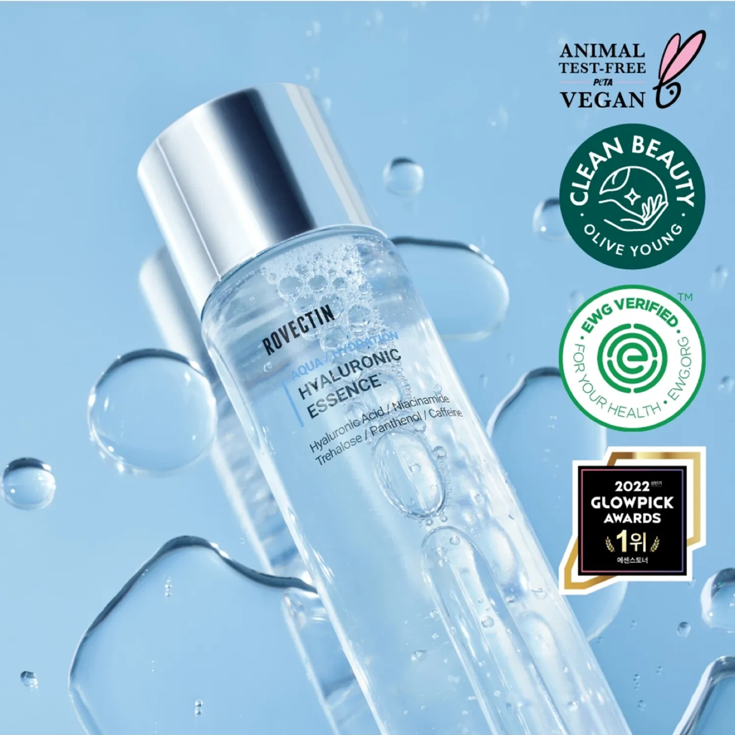ROVECTIN Aqua Hydration Hyaluronic Essence 180ml - photo 2
