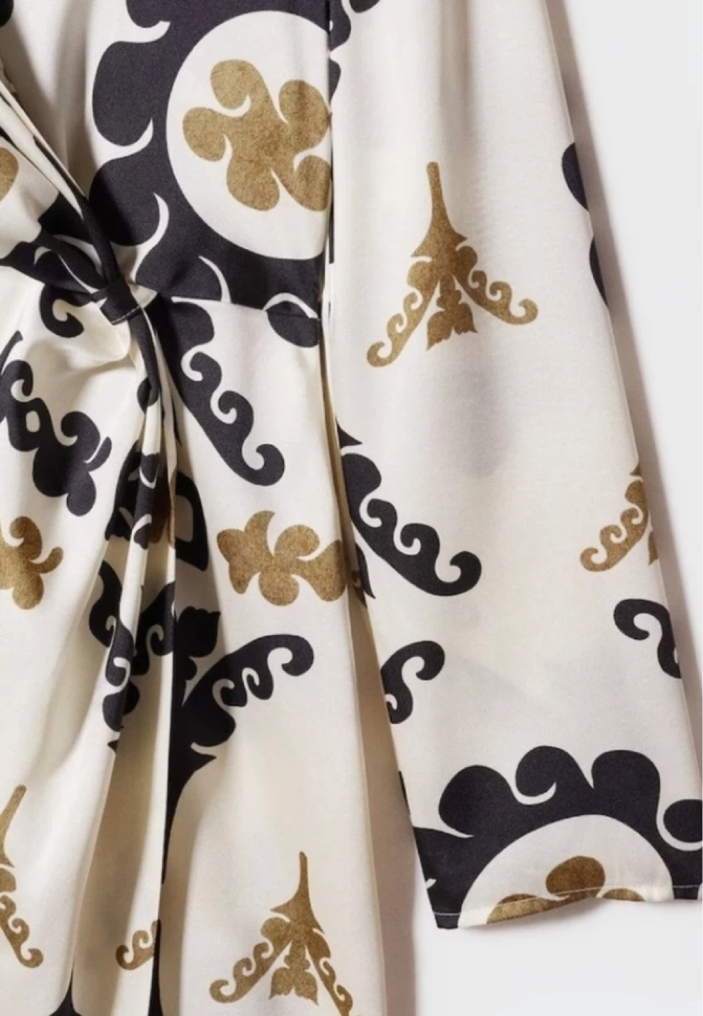 Mango Printed Wrap Mini Dress - photo 2