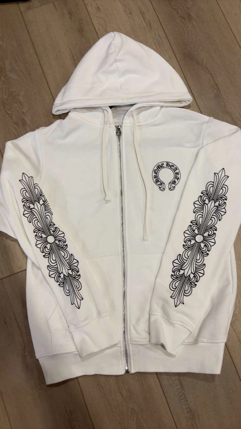 Chrome Hearts White Hoodie