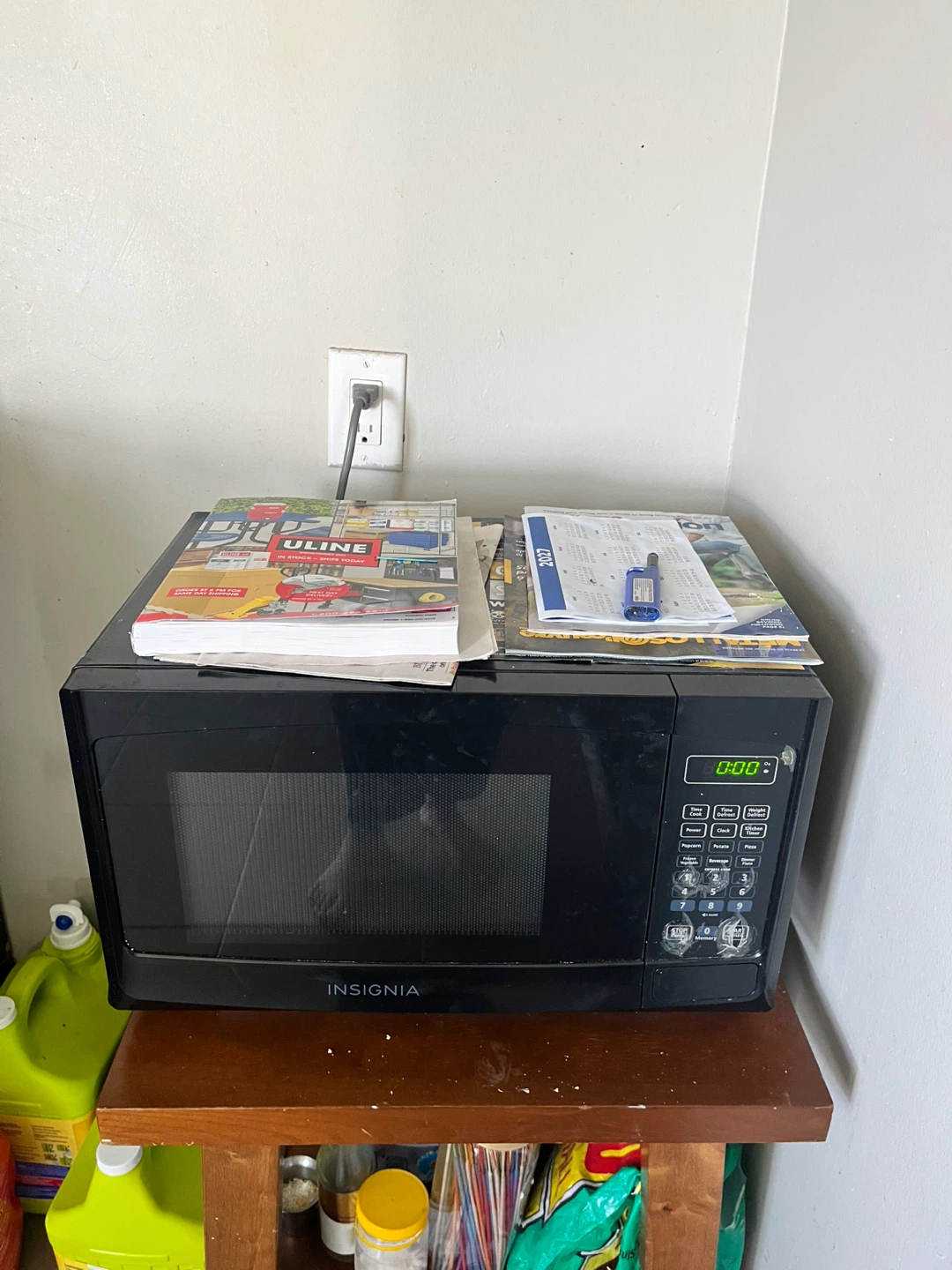 Insignia Black Microwave