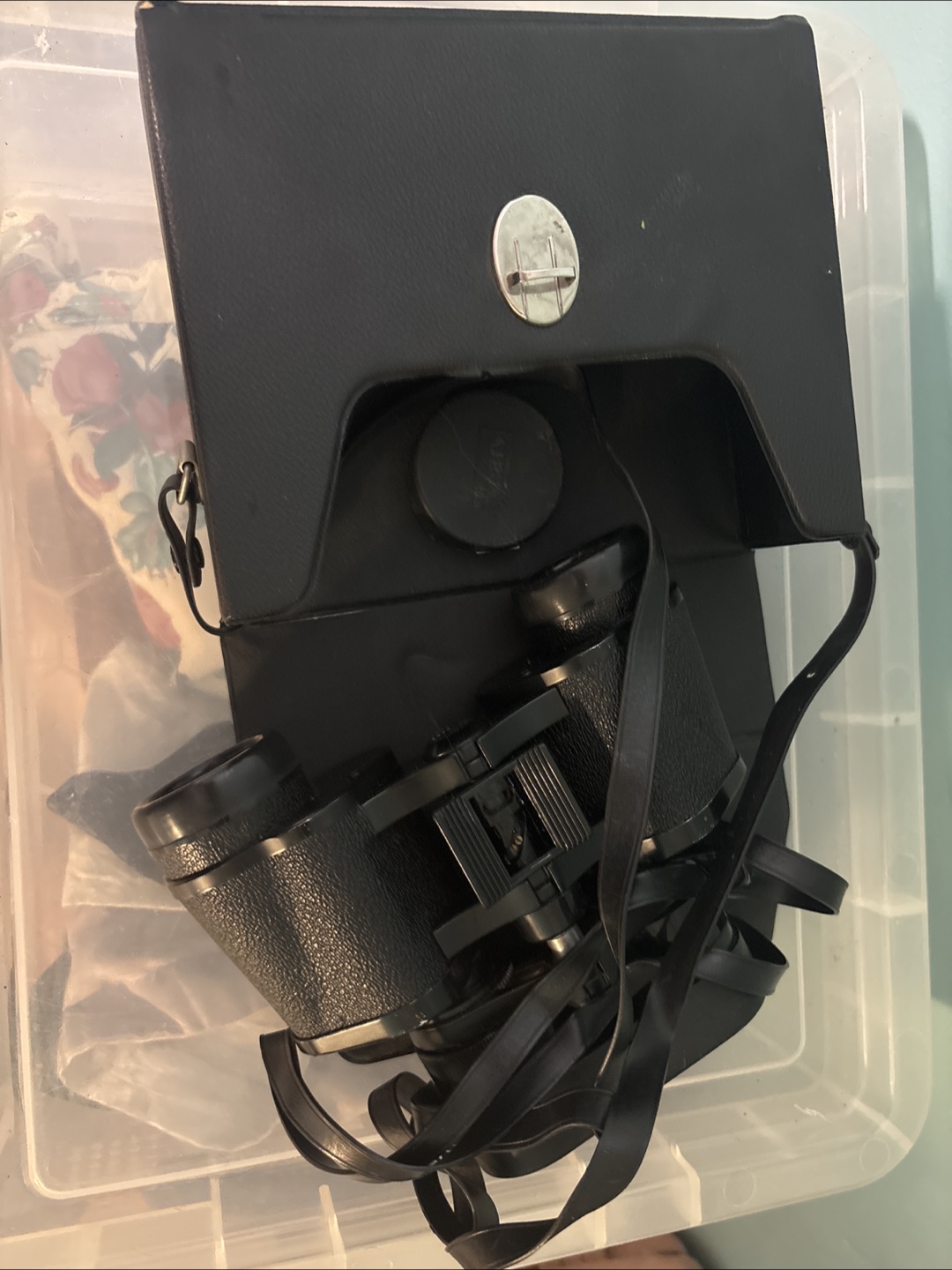 Vintage Binoculars with Case