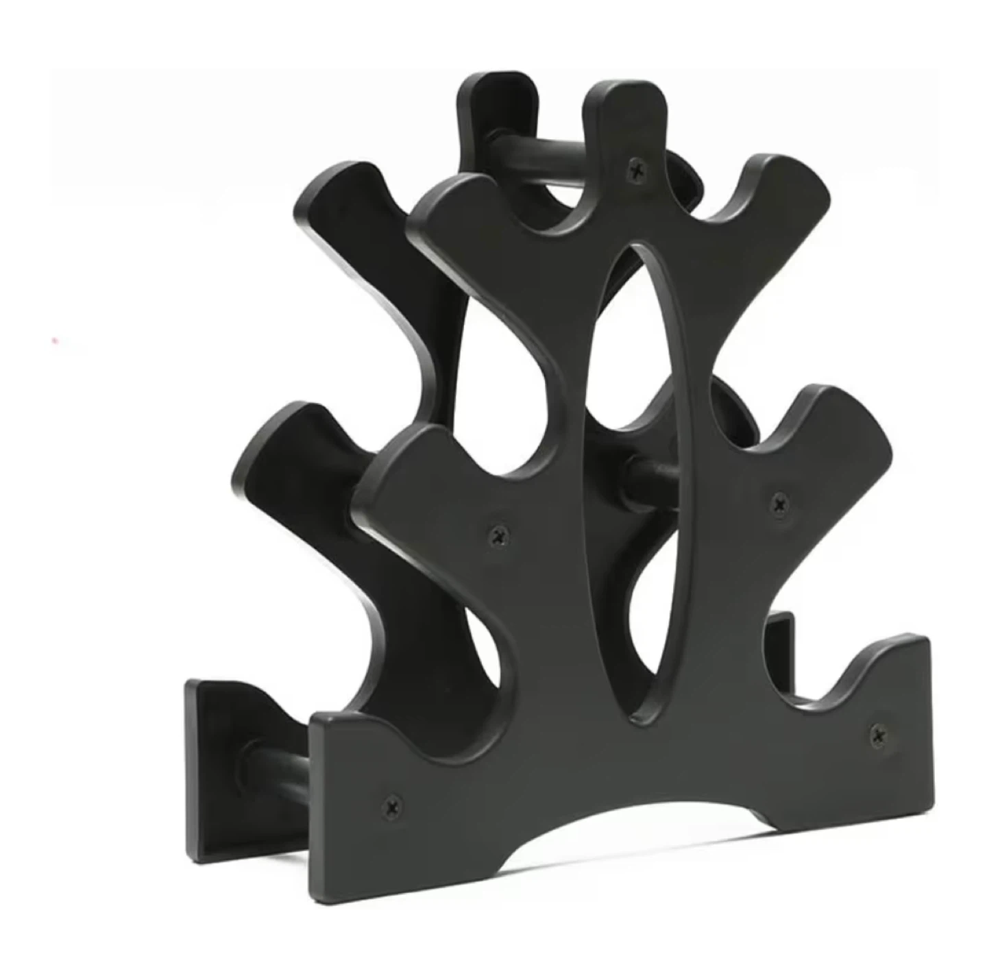 Black 3-Tier Dumbbell Rack - photo 3