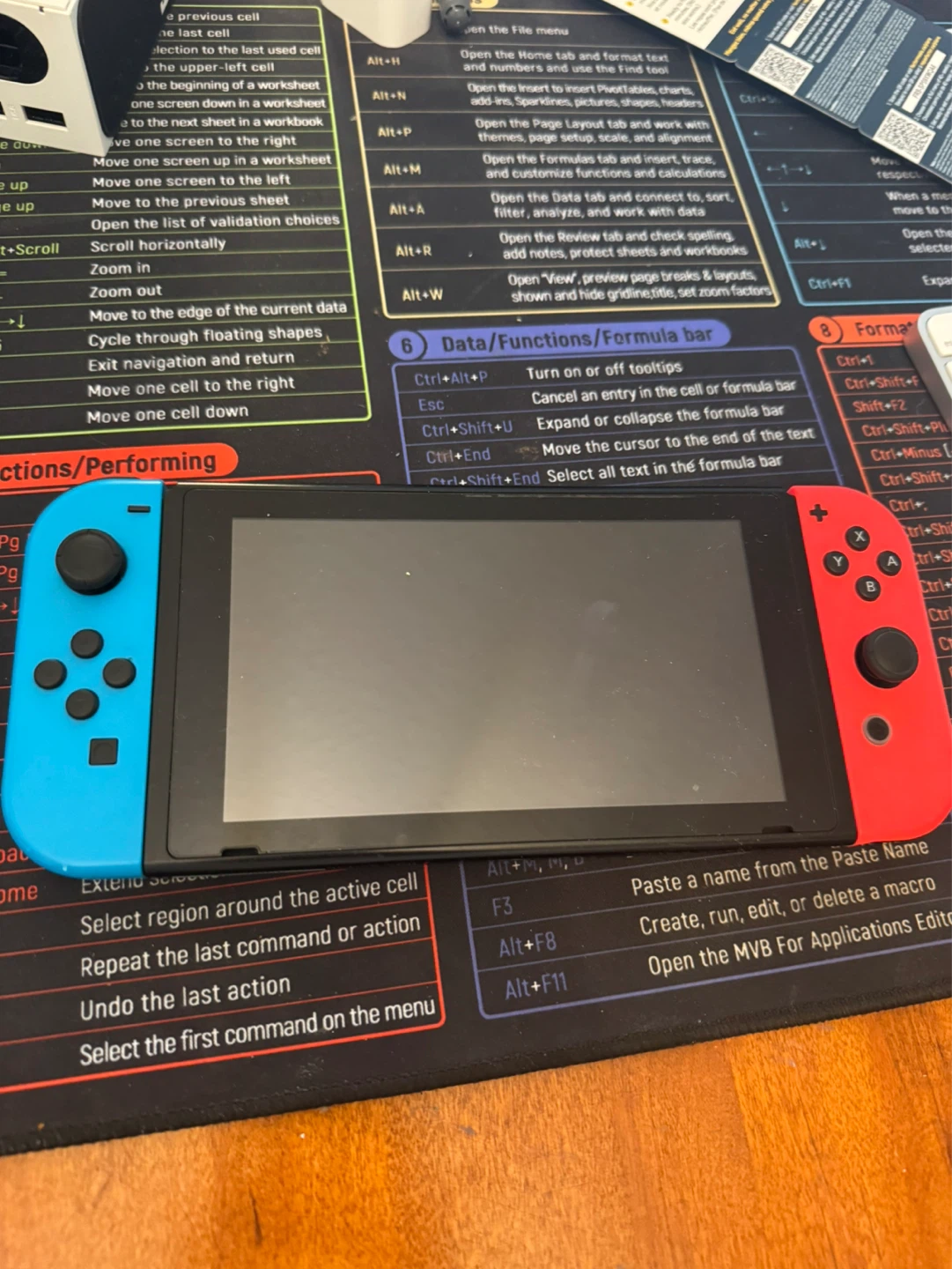 Nintendo Switch Console with Joy-Cons and Accessories