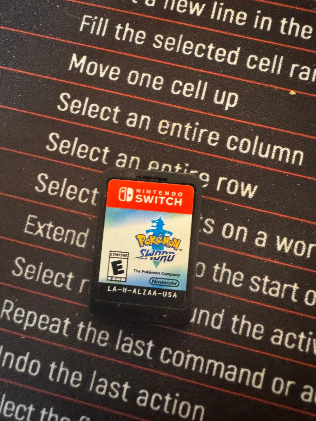 Nintendo Switch Pokémon Sword Game