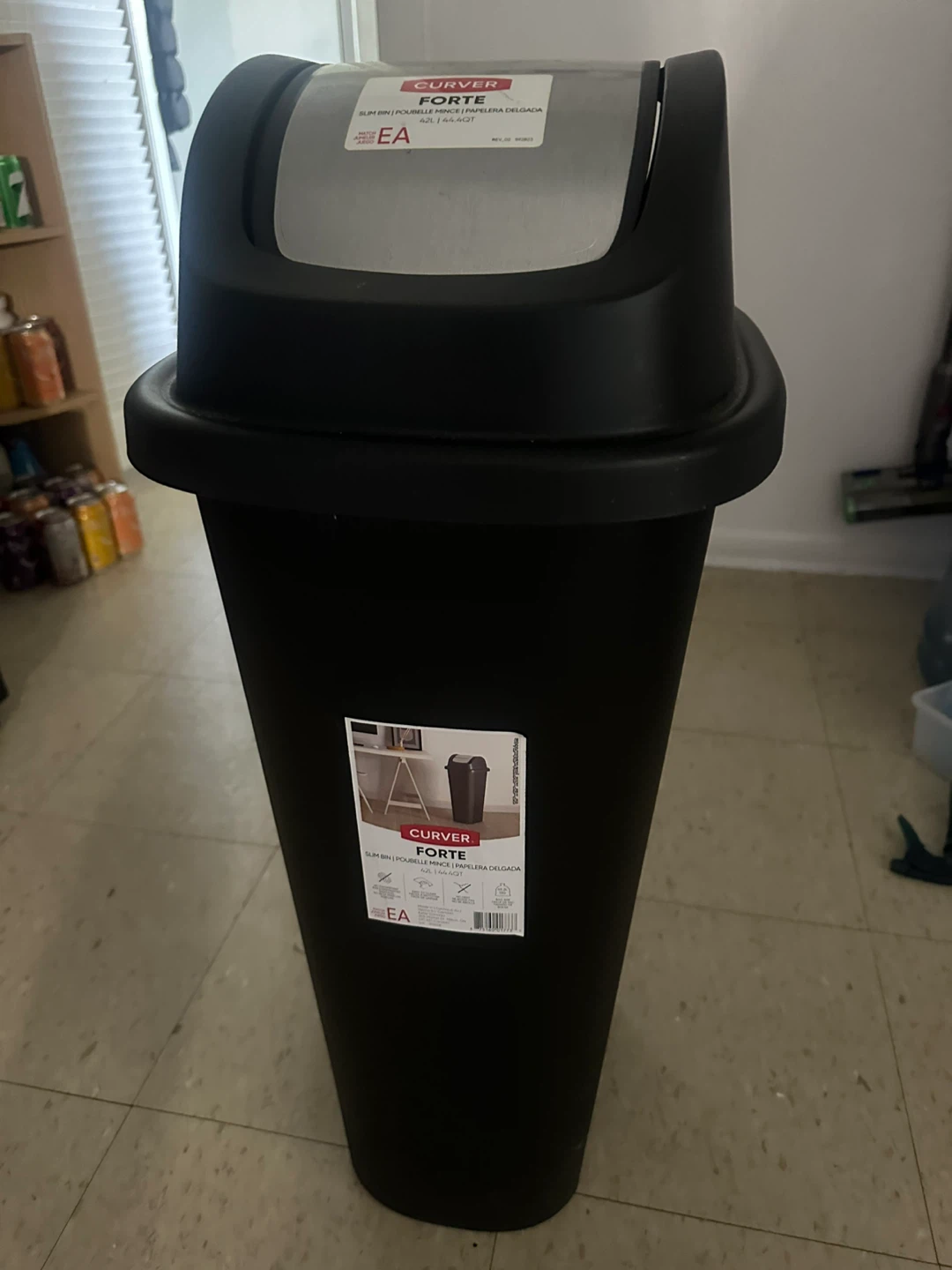 Curver Forte Slim Bin