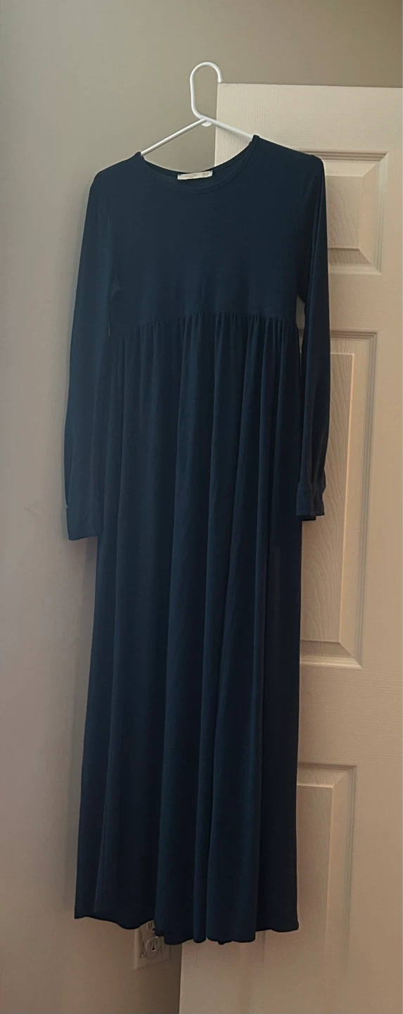 ALLDAY CHARM Women's Long Sleeve Maxi Dress