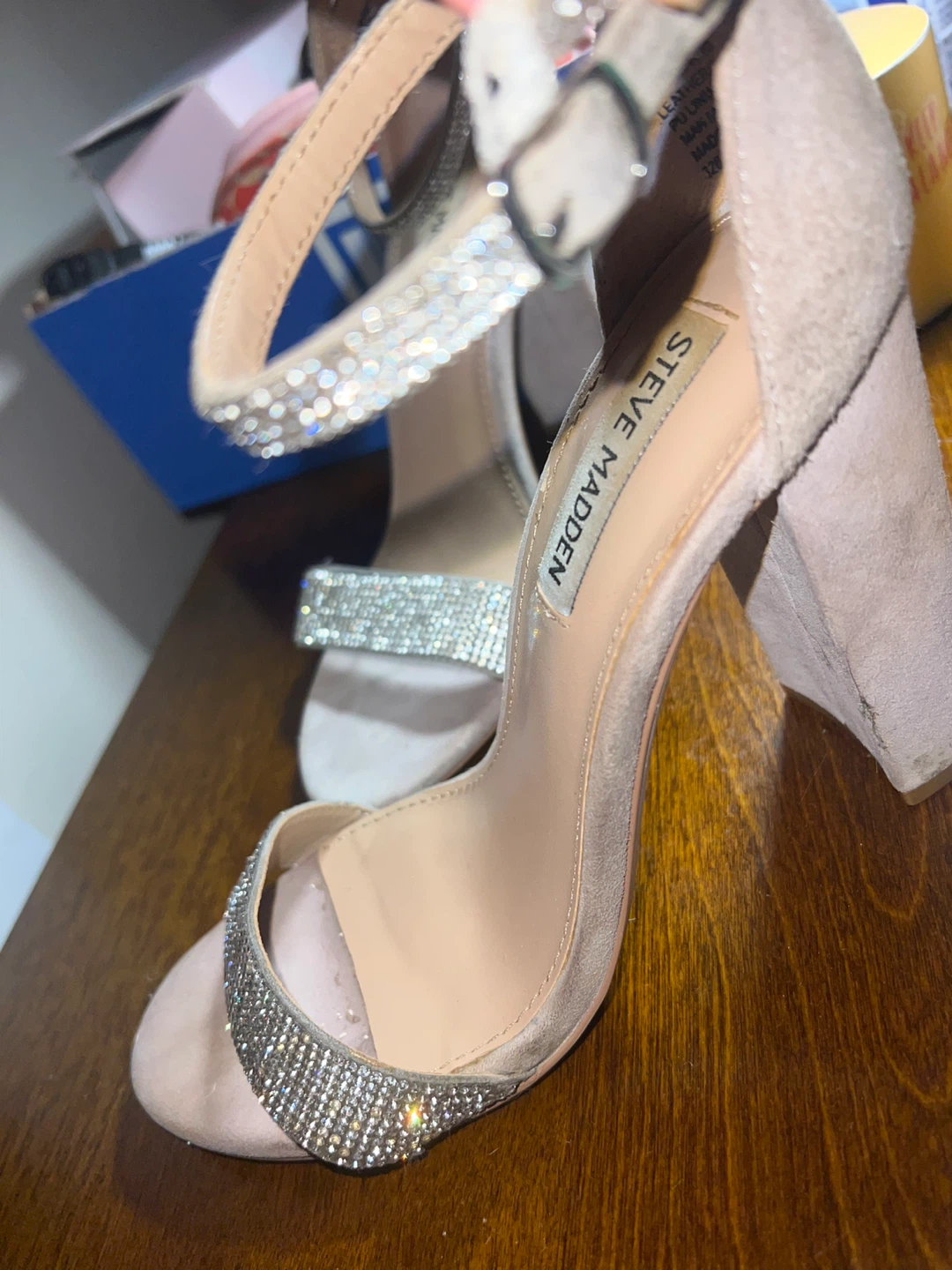Steve Madden Women's Heels with Rhinestones - Size 8 - photo 3