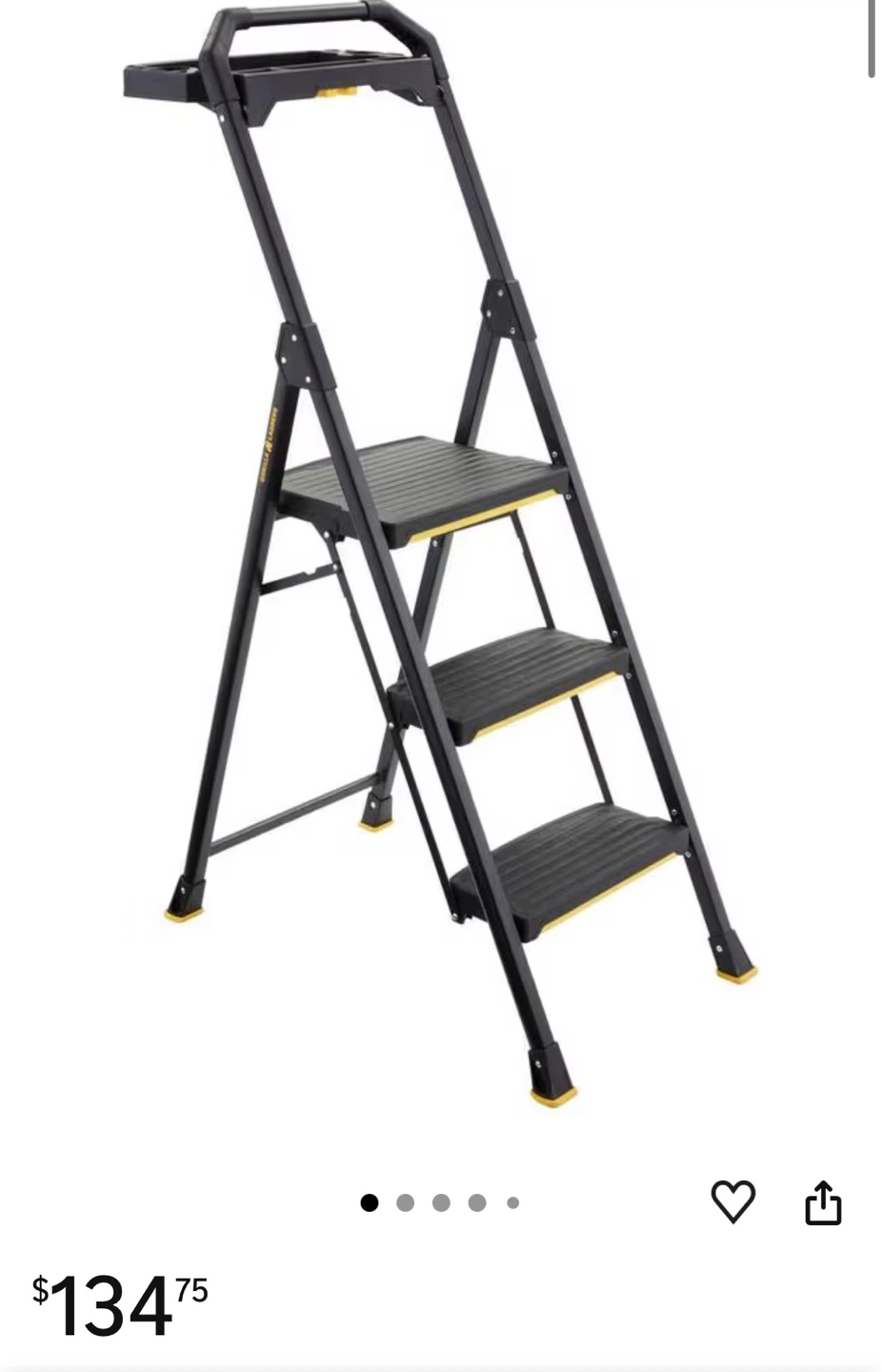 Gorilla Ladders 3-Step Ladder - photo 4