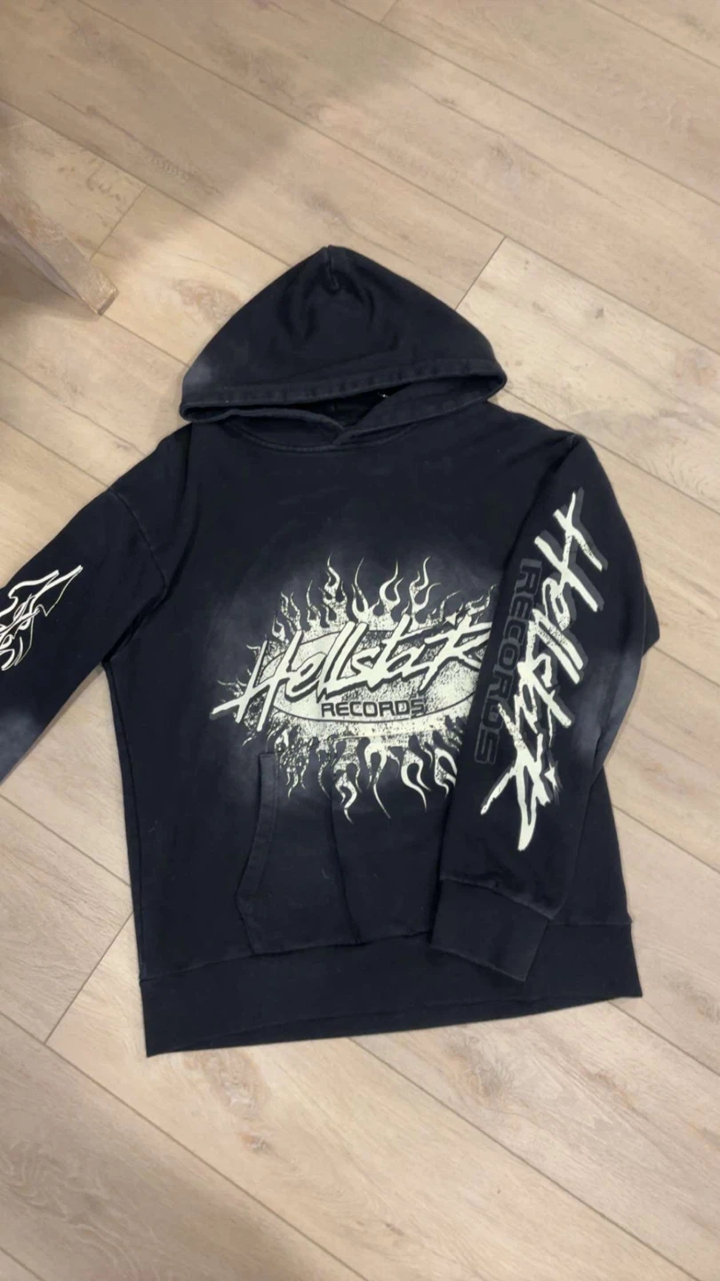 Hellstar Records Flame Hoodie