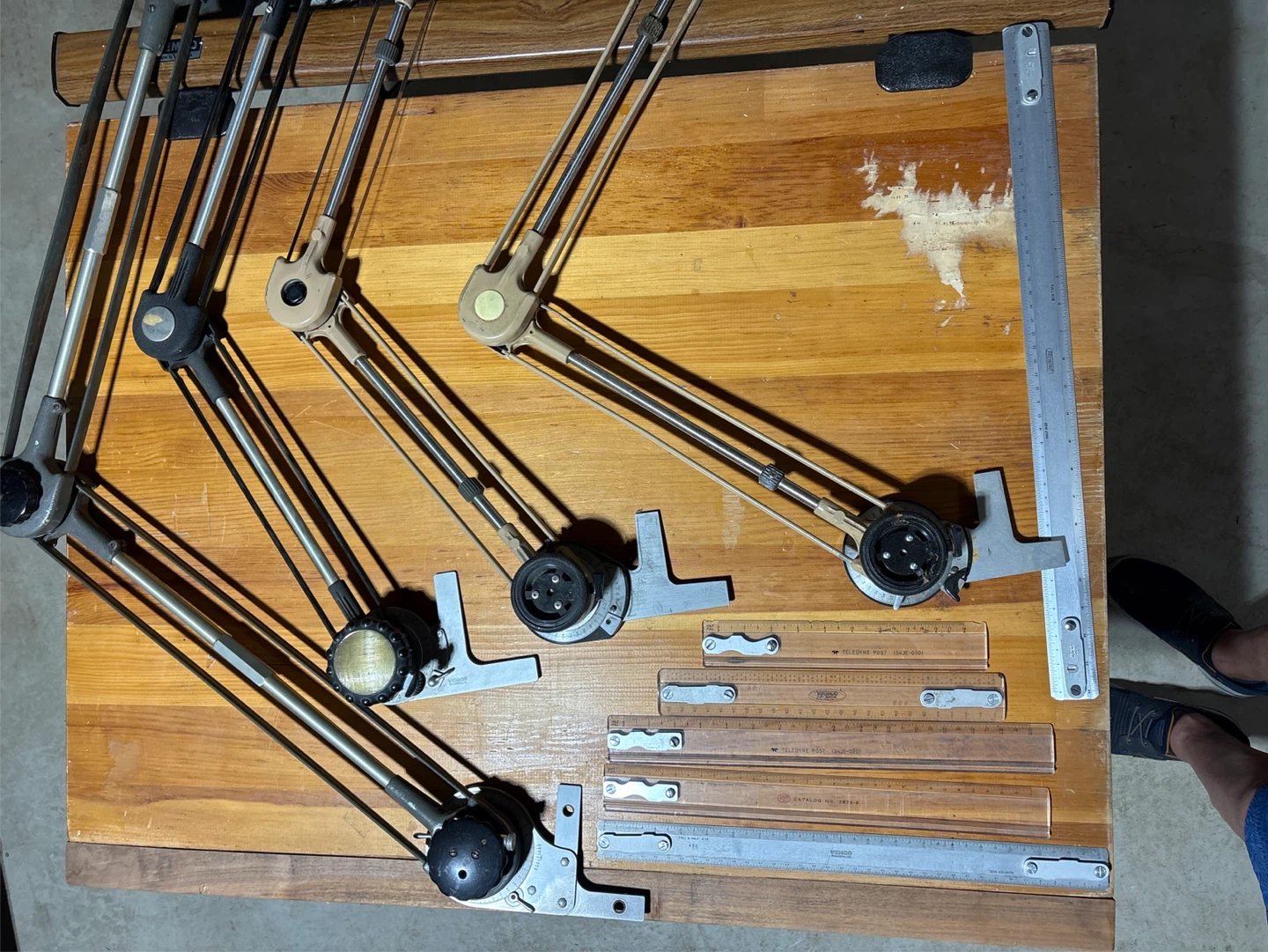 Drafting Machine Arms & Rulers