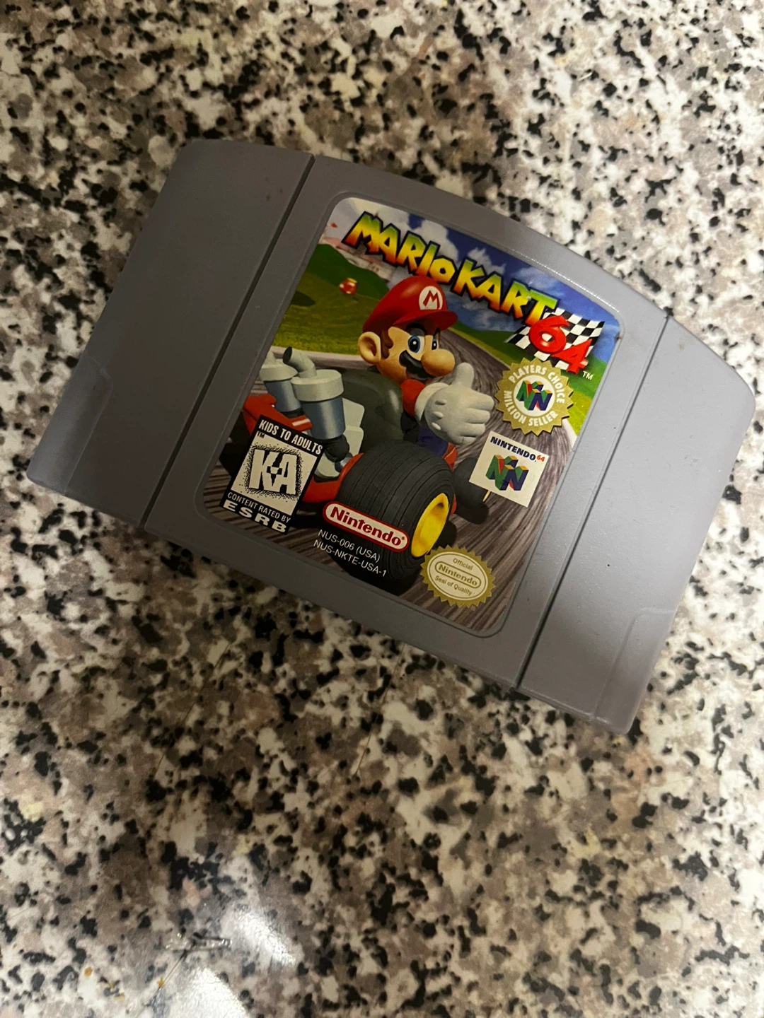 Nintendo 64 Mario Kart 64 Game Cartridge