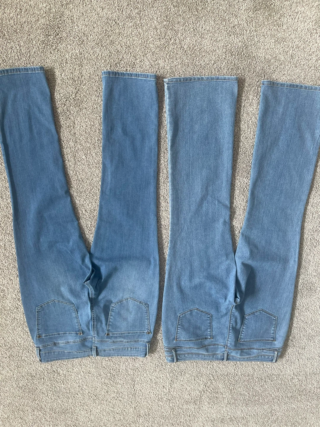 Two Pairs of LADIES Blue Denim Jeans - photo 2