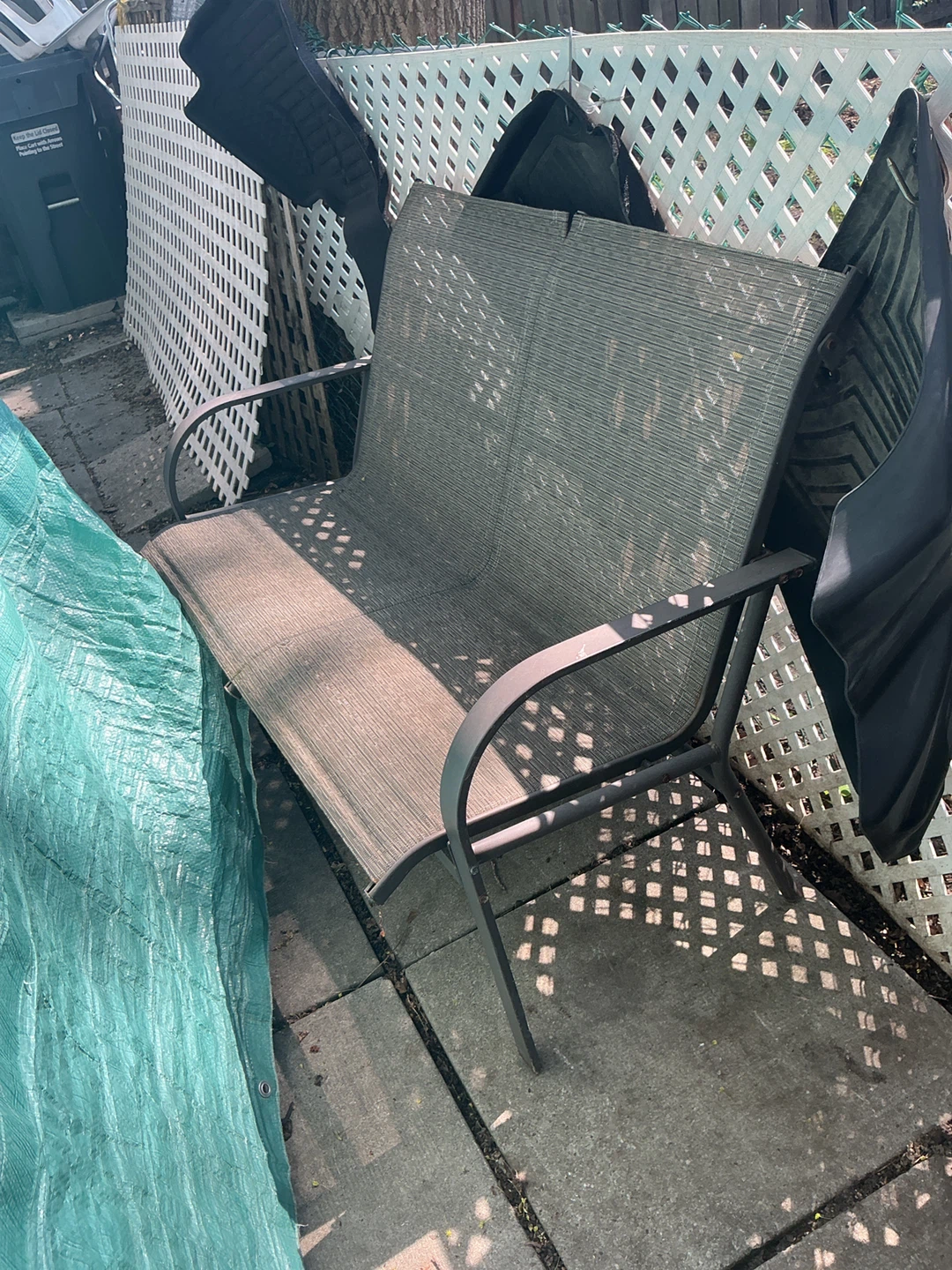Outdoor Loveseat Bench - photo 2