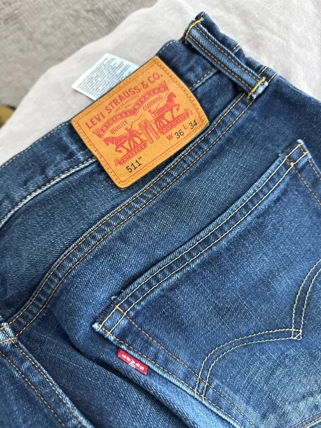 Levi Strauss & Co 511 Slim Fit Jeans W36 L34 - photo 4