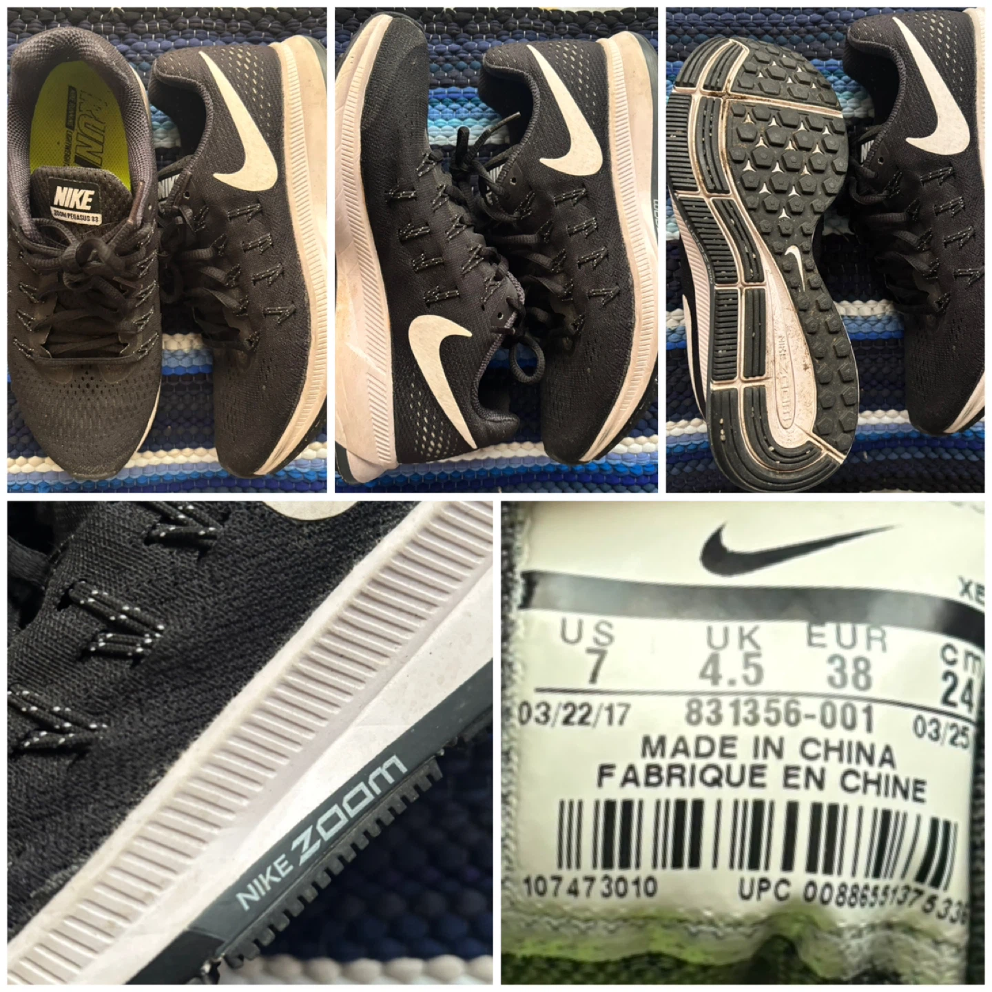 (Nike) Zoom Pegasus Running Shoes - *Size Women US 7*
