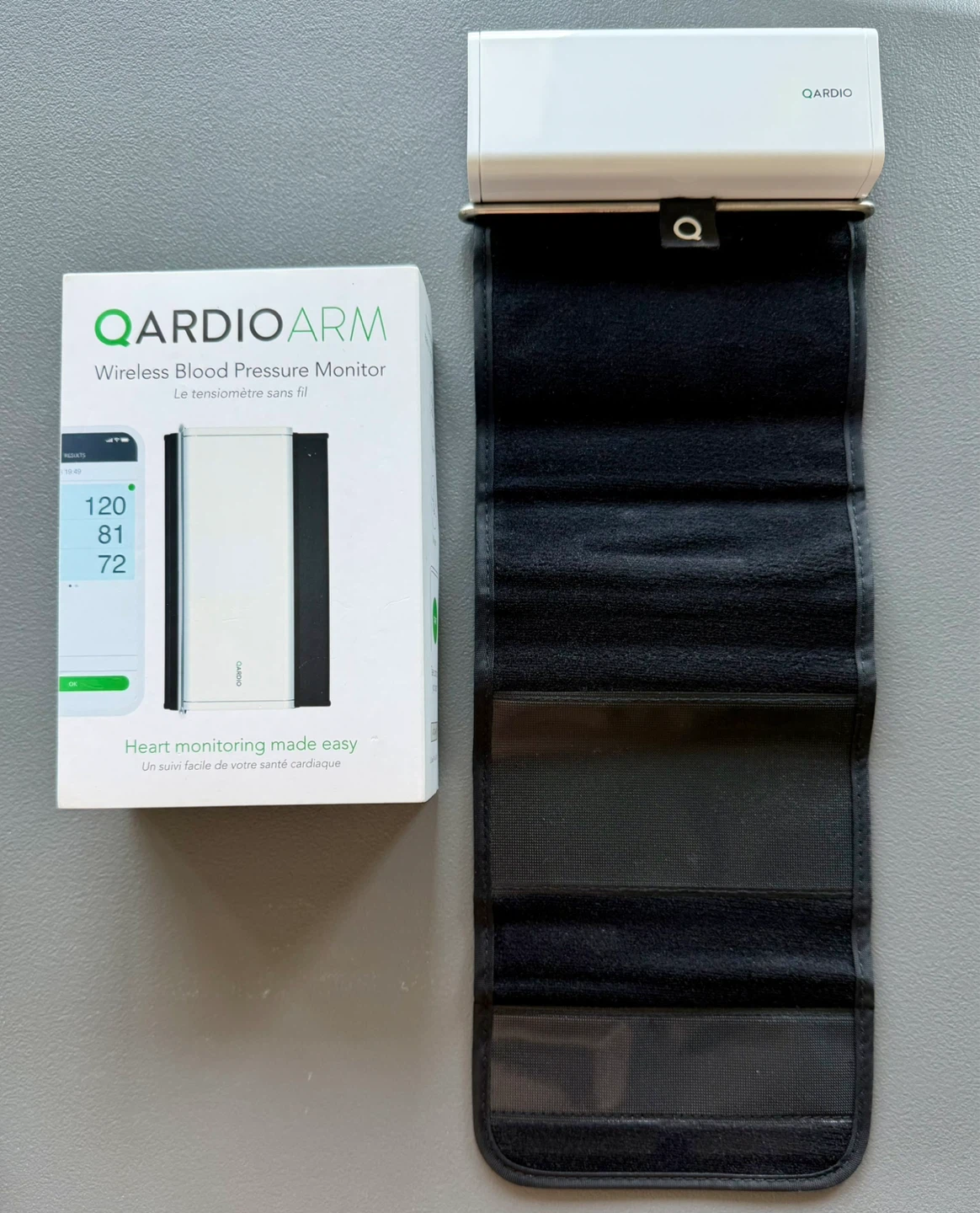 QardioArm A101 Blood Pressure Monitor - Smart, Compact, Digital - photo 3